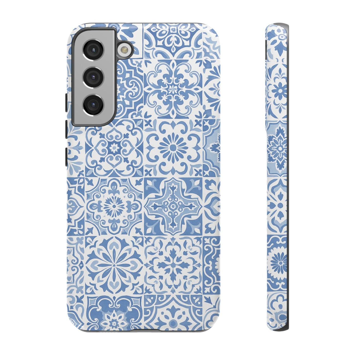 Blue Coastal Tile Phone Case