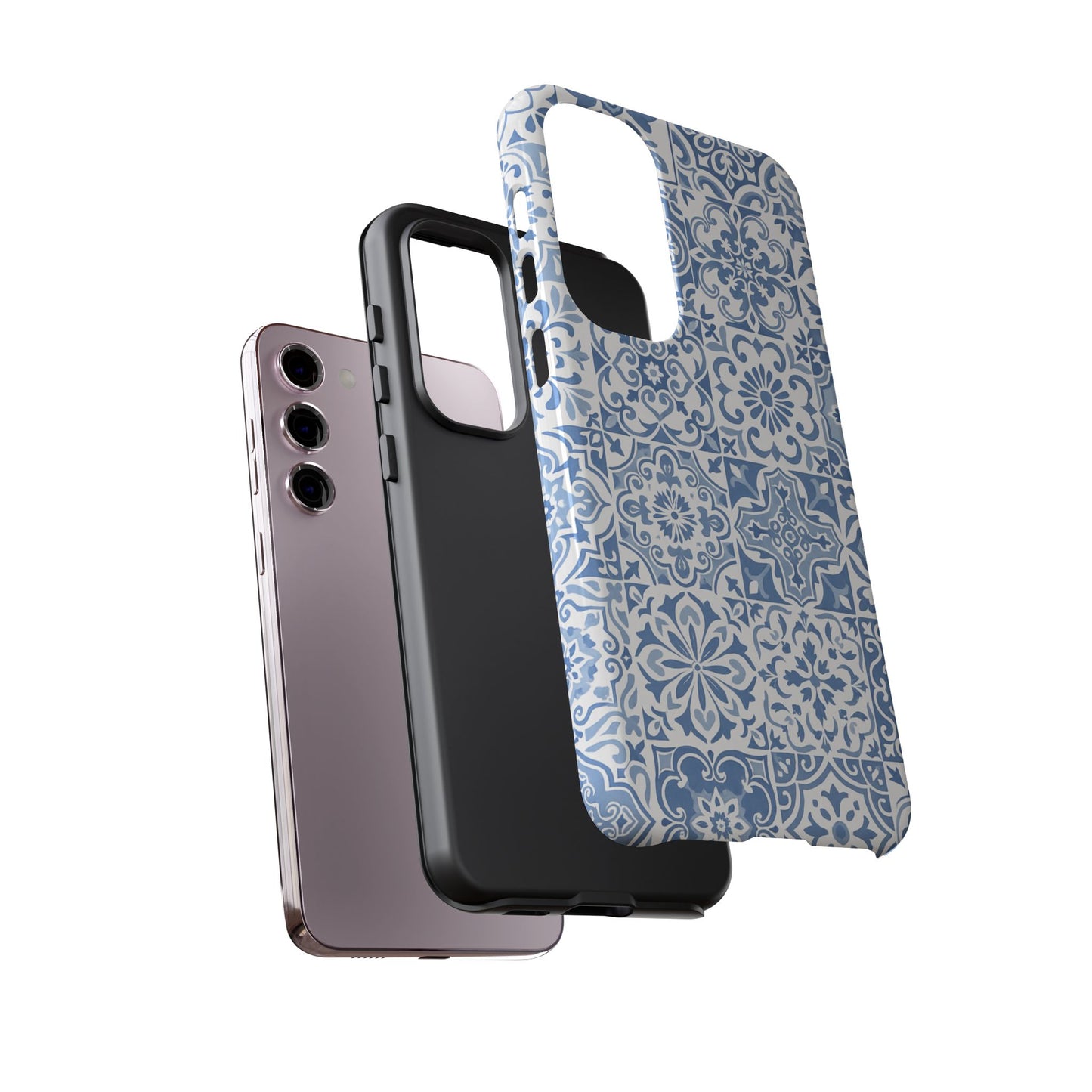 Blue Coastal Tile Phone Case