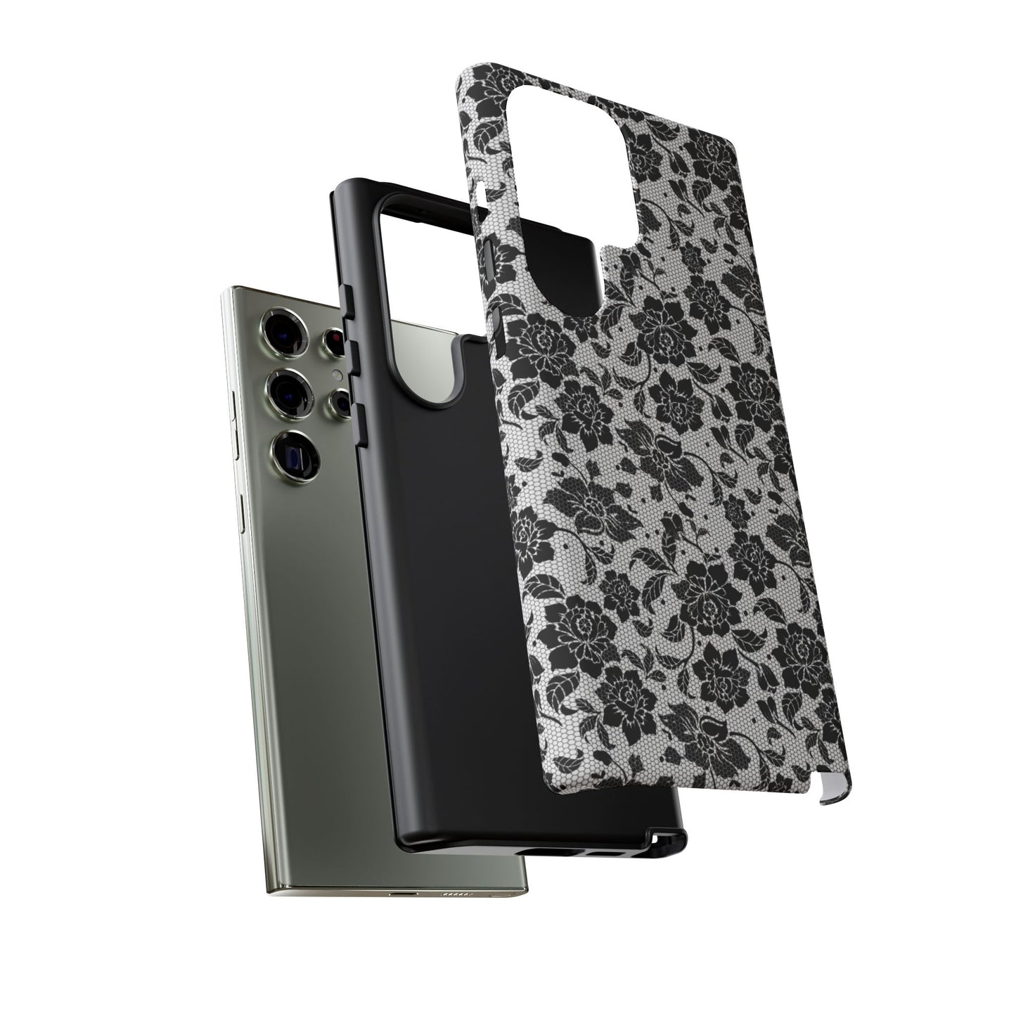 Black Lace Phone Case