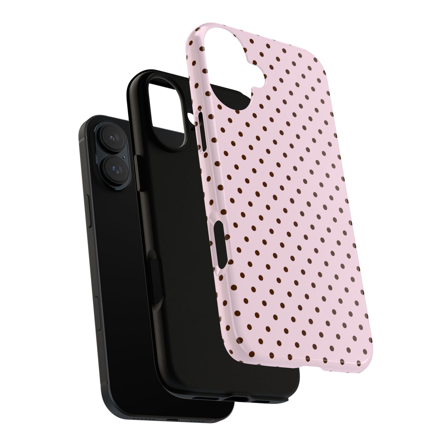Light Pink Polka Dot Phone Case