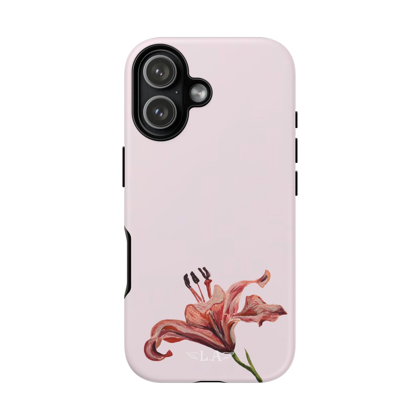 Pink Tiger Lily Phone Case