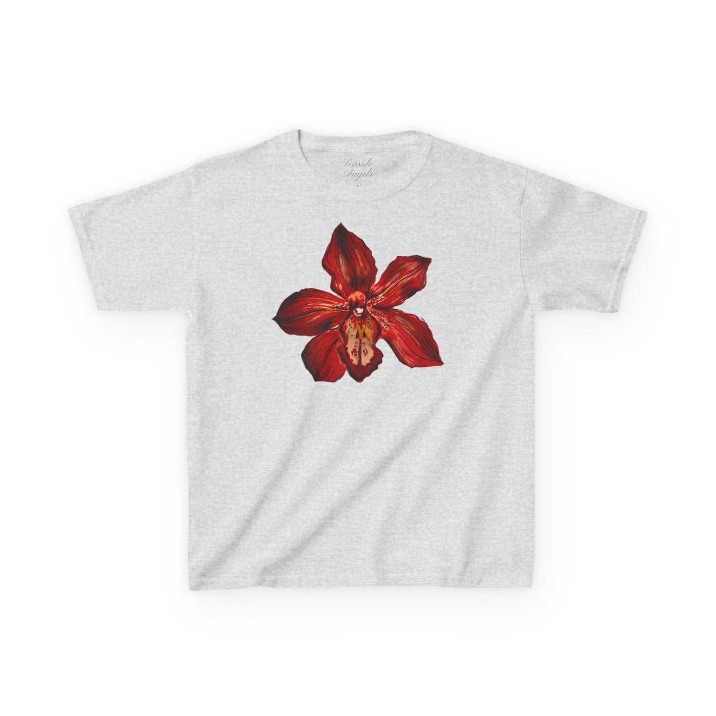 Red Orchid Baby Tee
