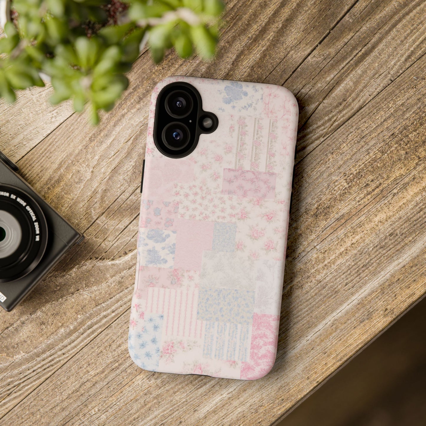 Floral Patchwork Phone Case