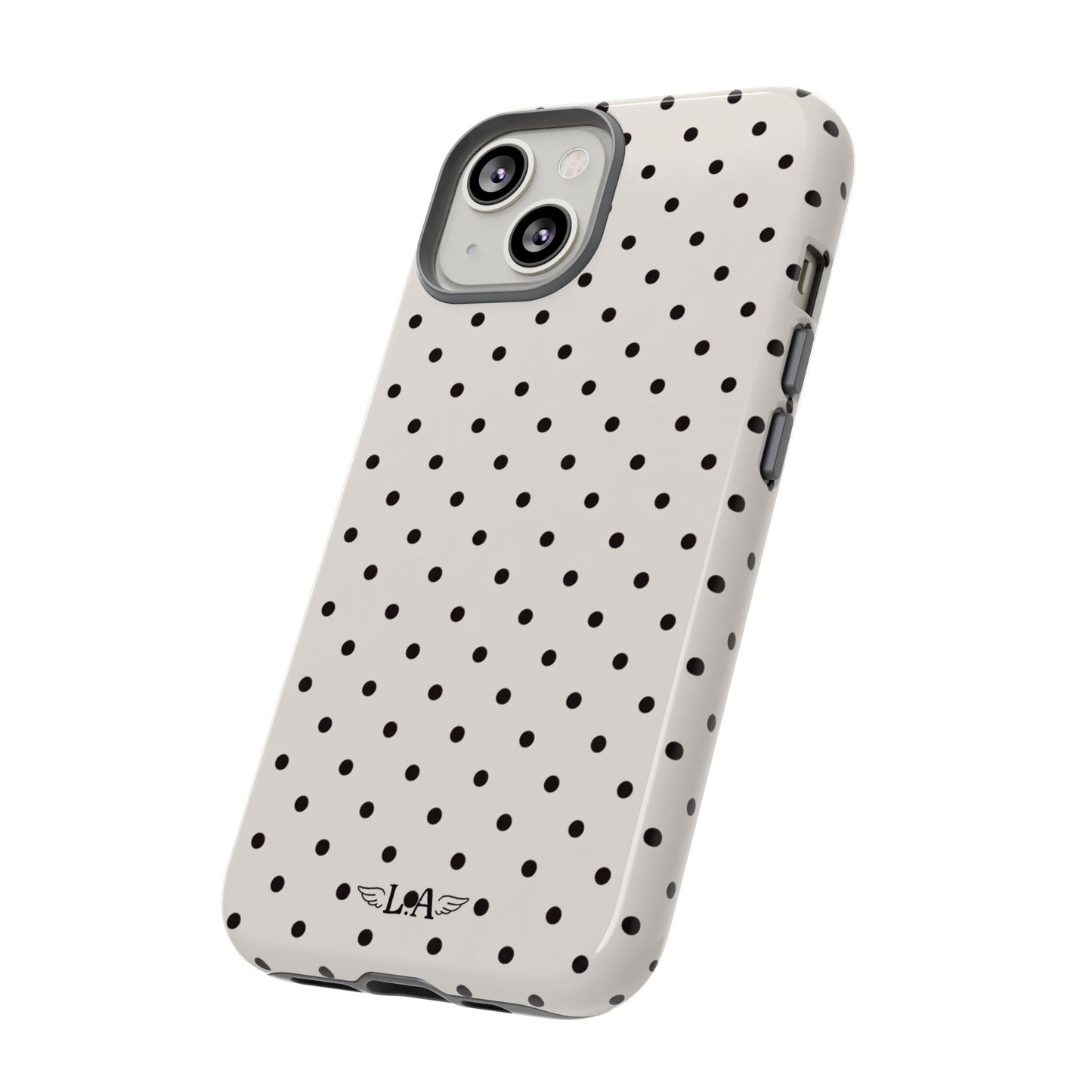 Off-White Polka Dot Phone Case