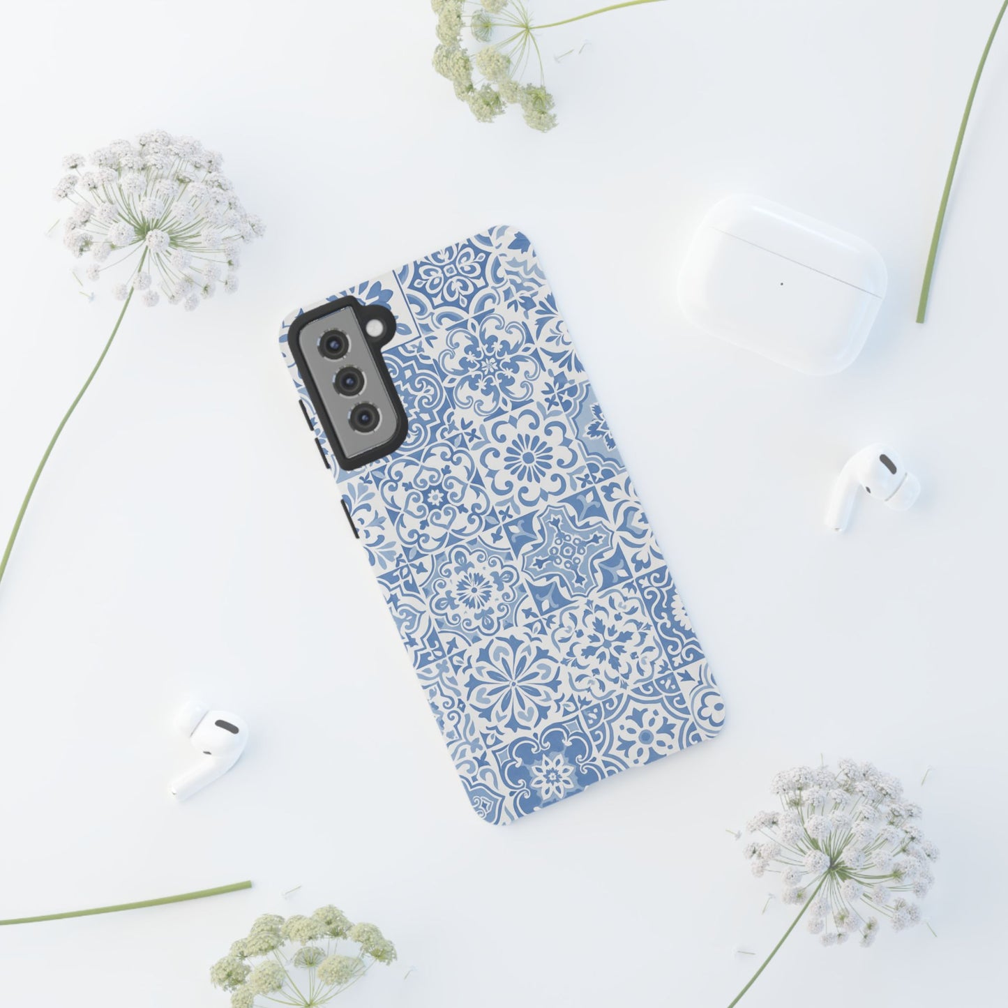Blue Coastal Tile Phone Case