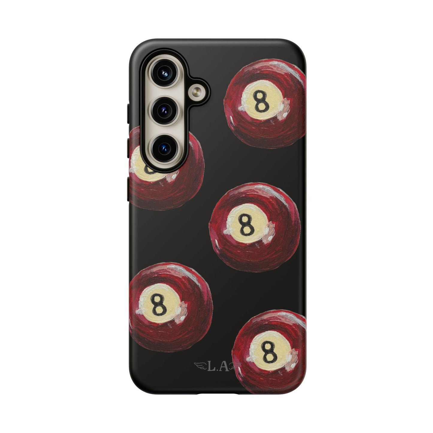 Red Eight Ball Phone Cases
