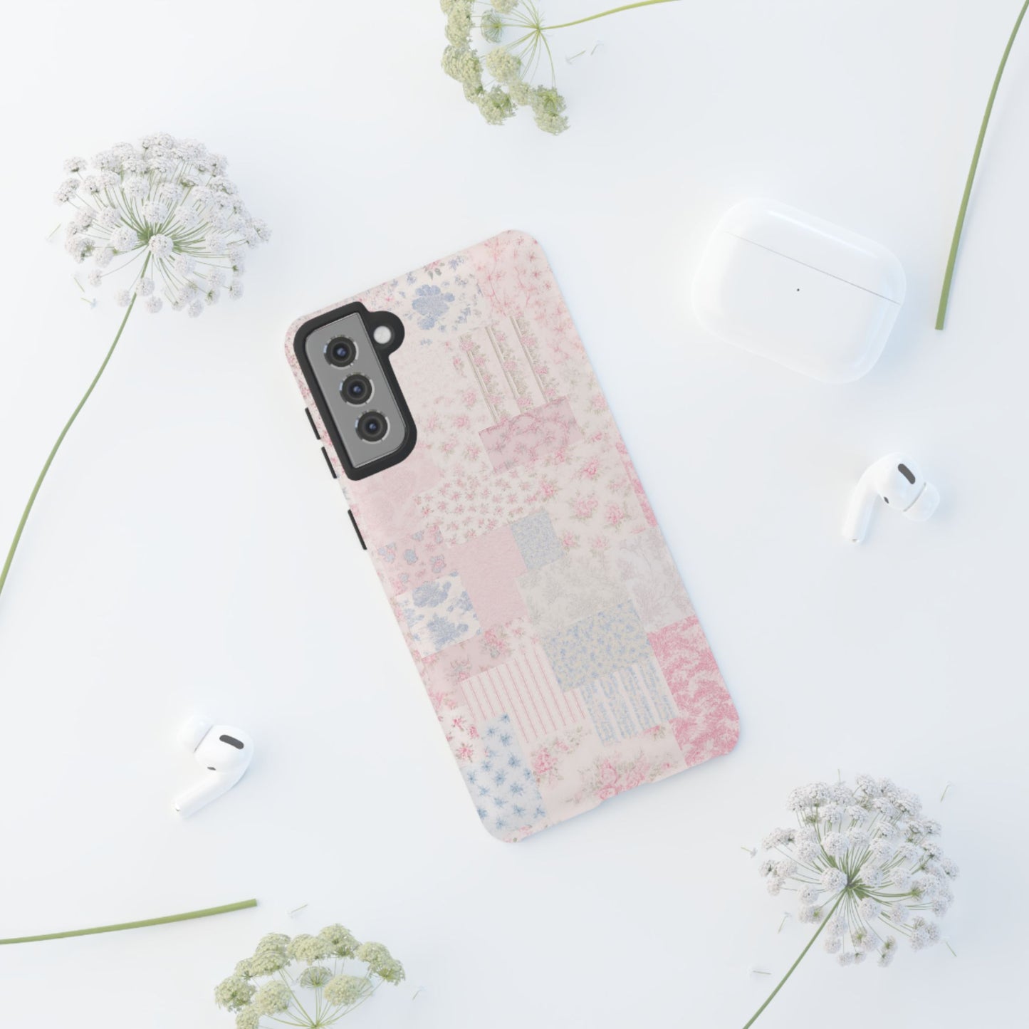 Floral Patchwork Phone Case