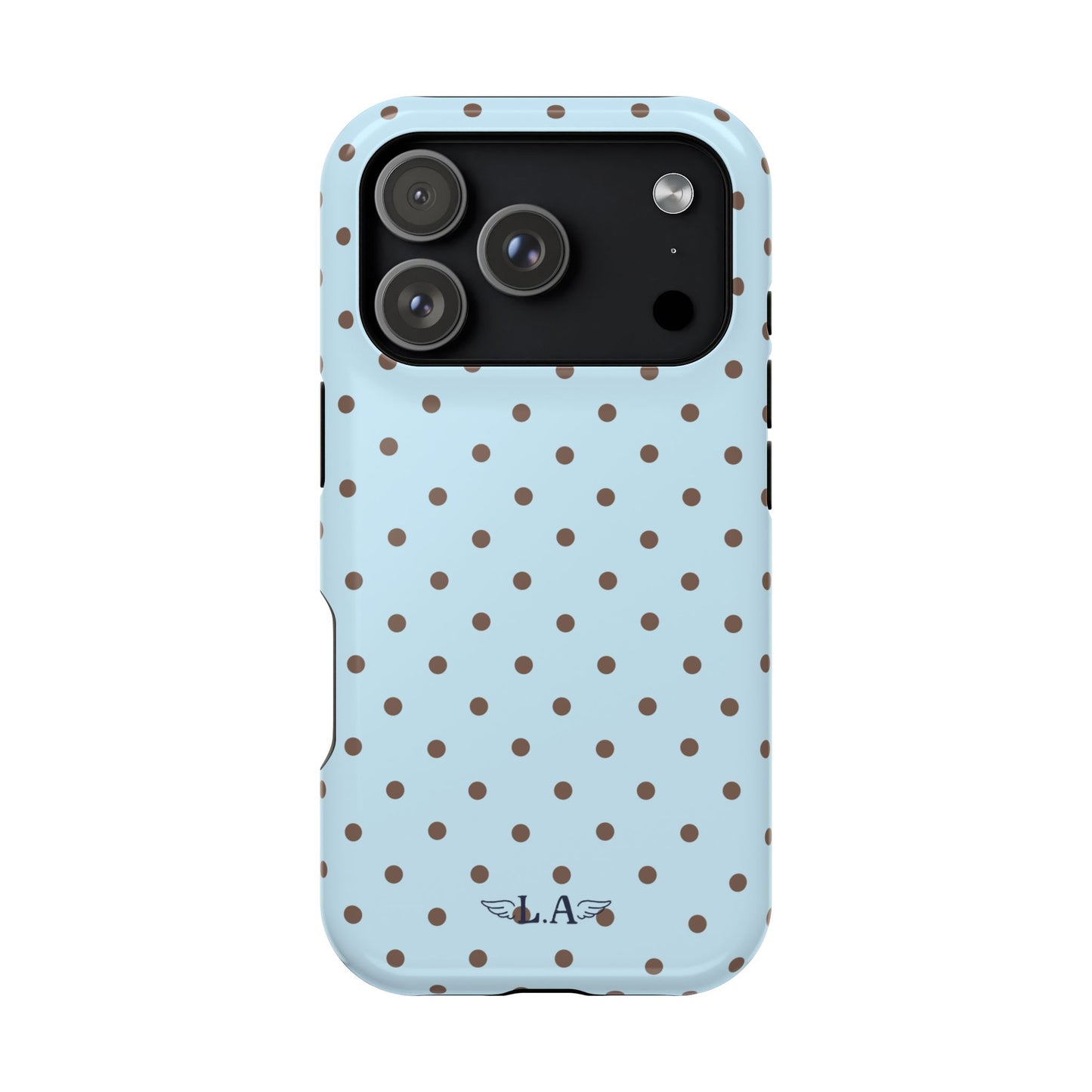 Blue Polka Dots Phone Case (MagSafe)