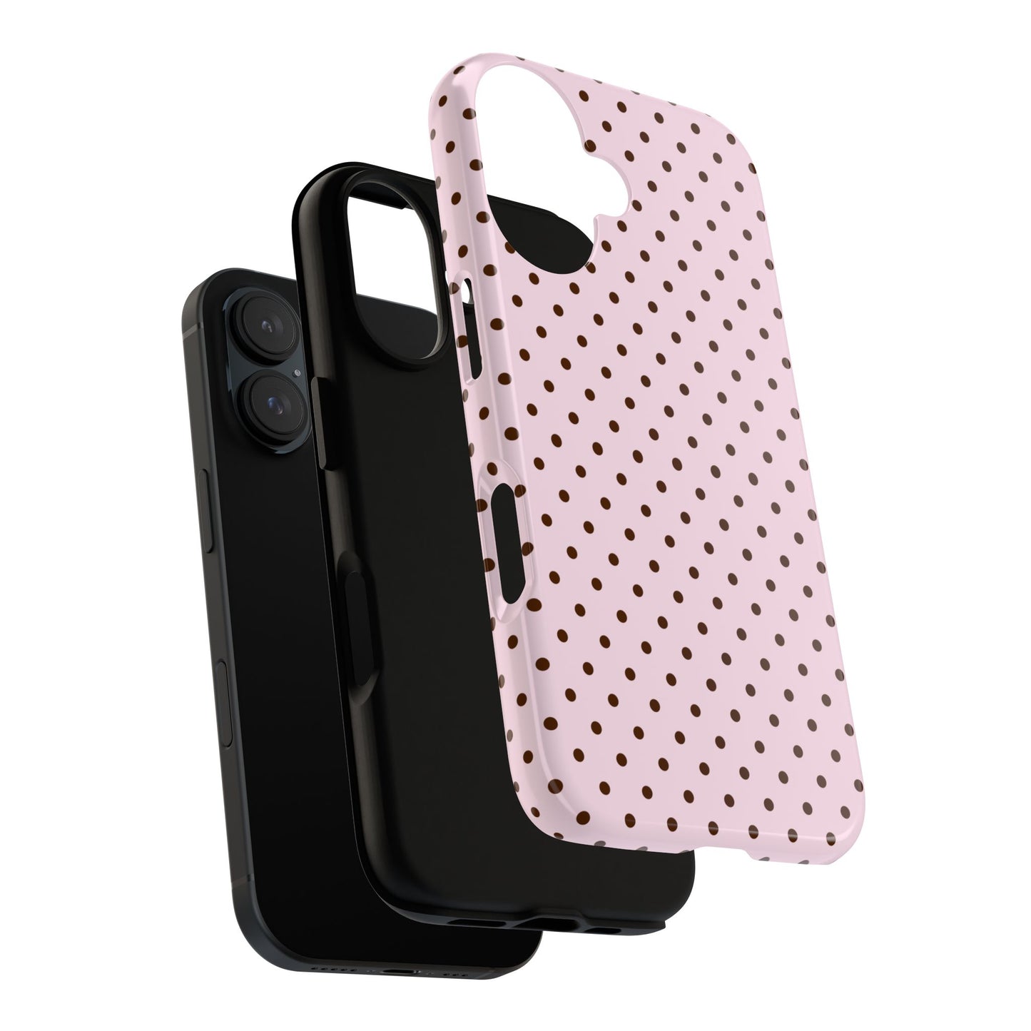 Light Pink Polka Dot Phone Case