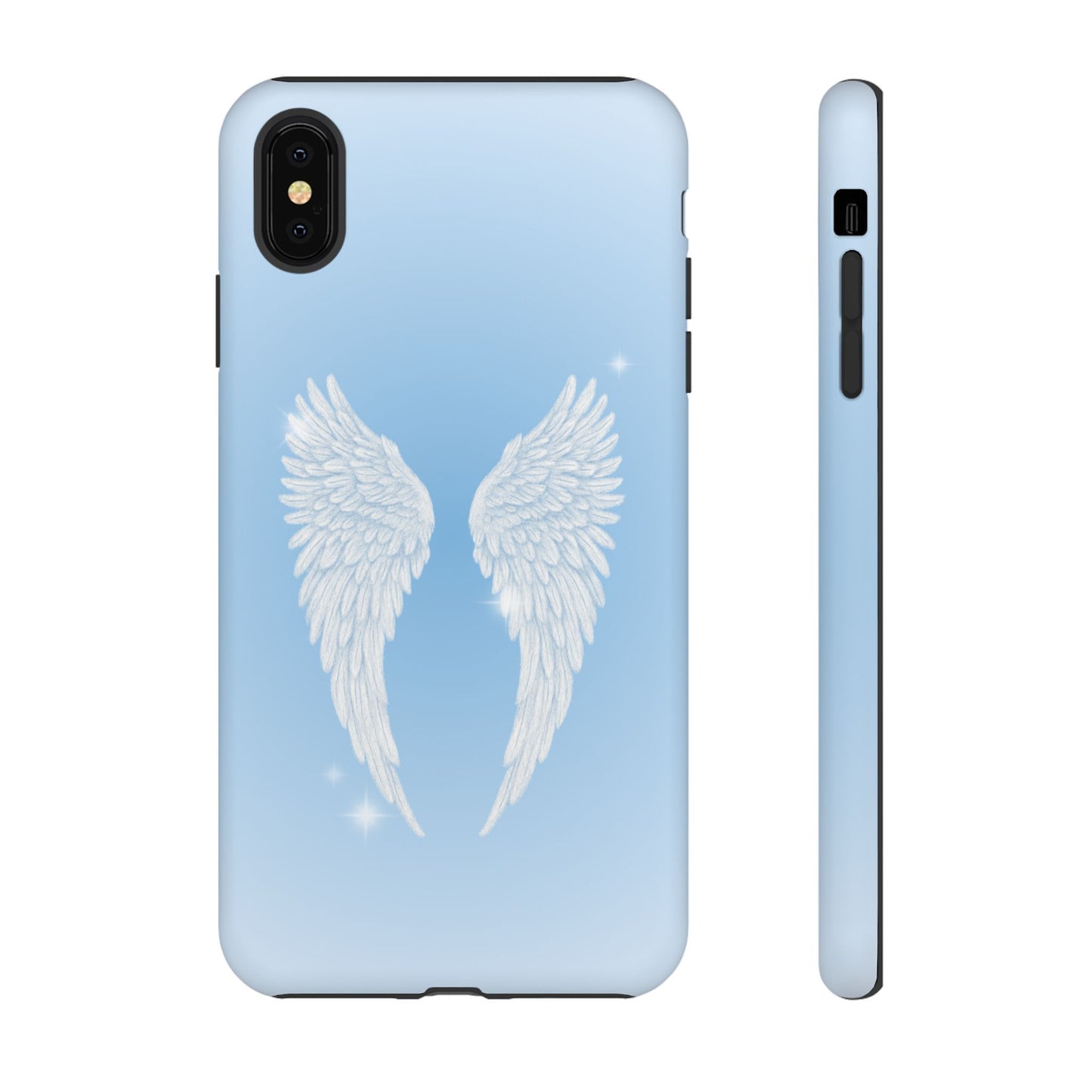 Blue Angel Wings Phone Case