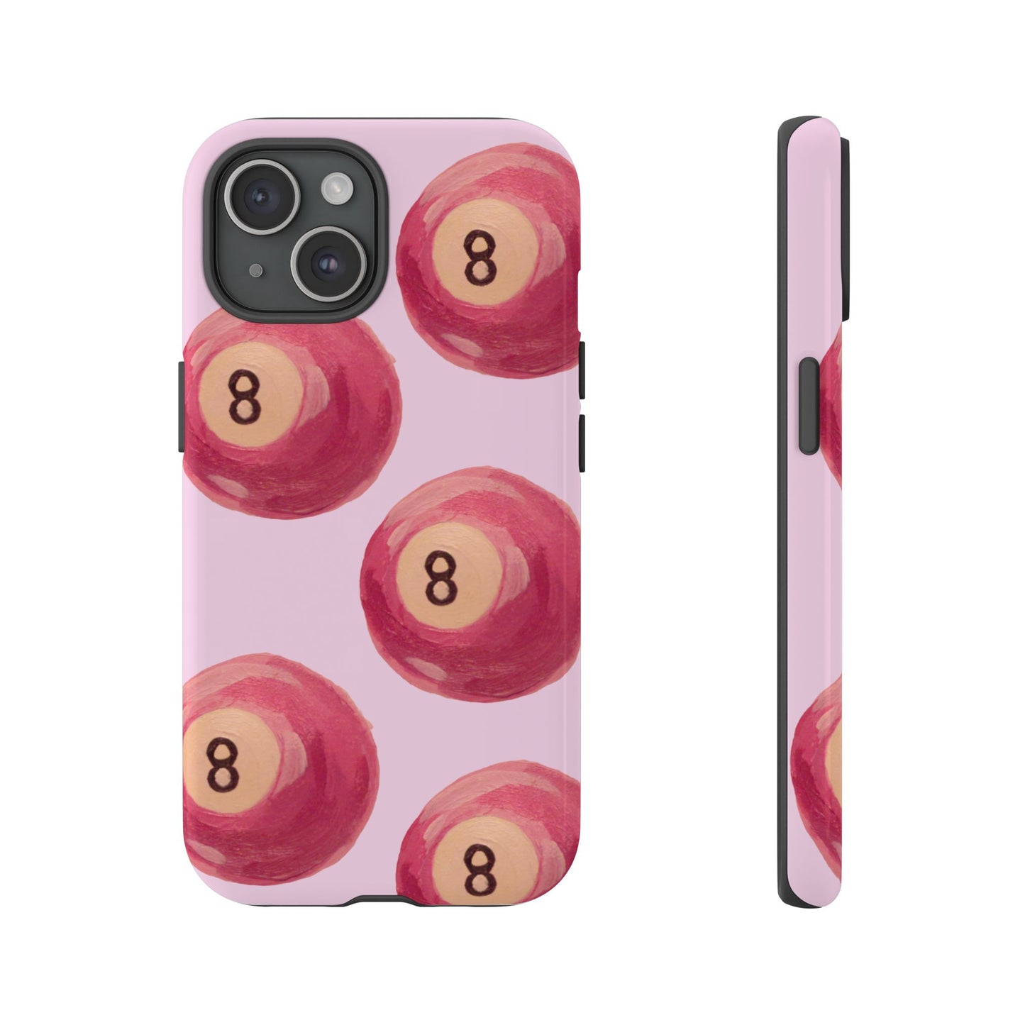 Pink 8 Ball Phone Case