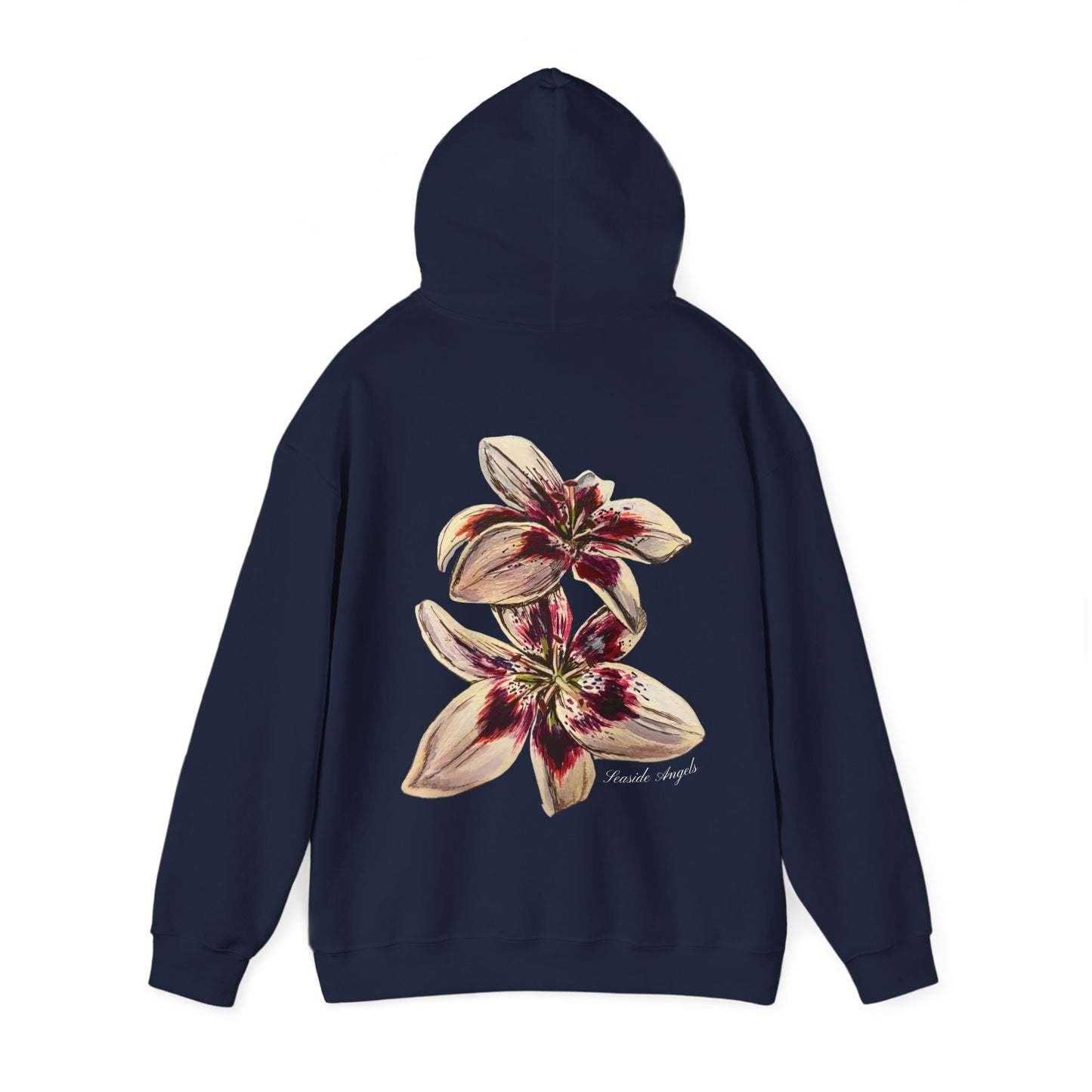 Hand-Painted Lily Hoodie