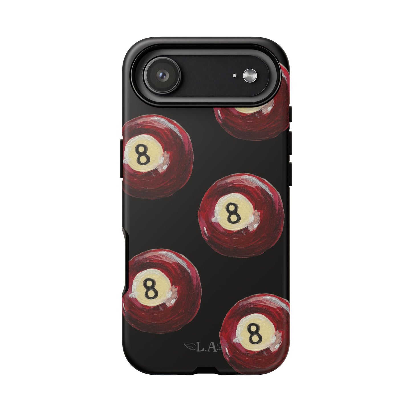 Red Eight Ball Phone Cases