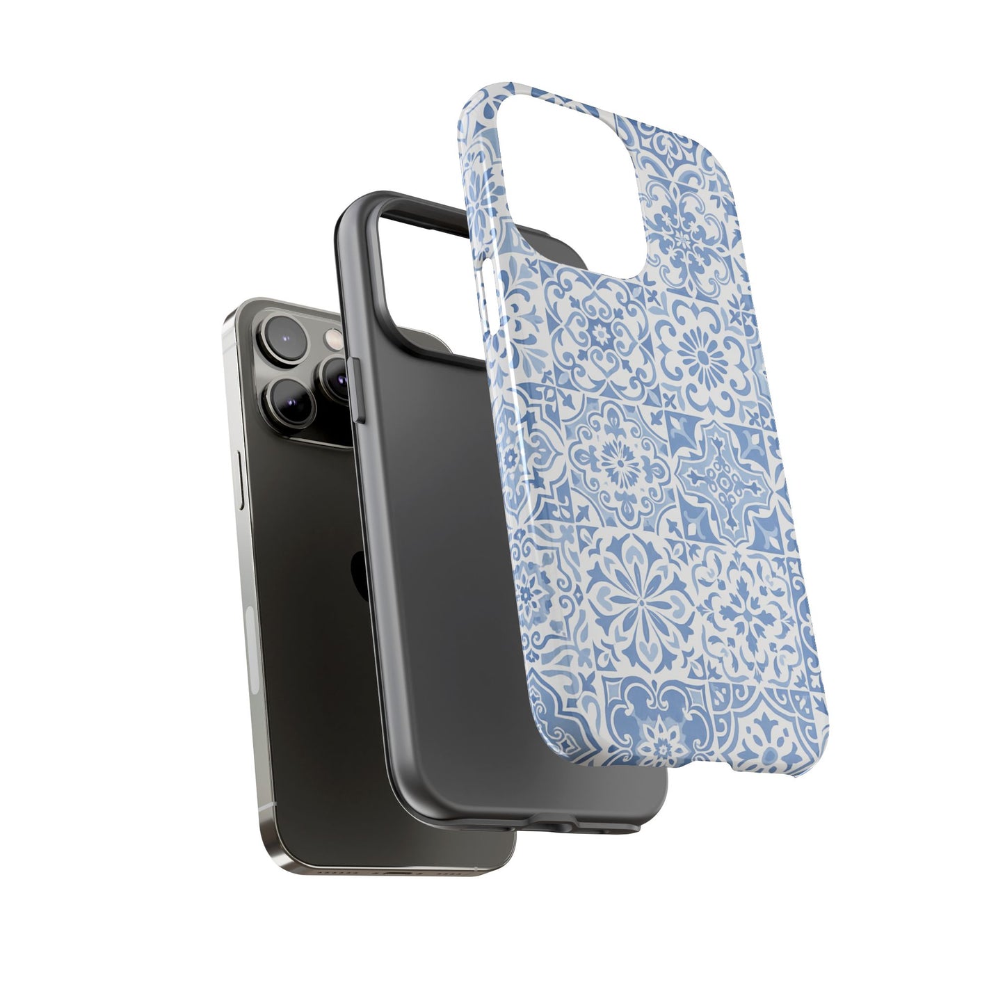 Blue Coastal Tile Phone Case