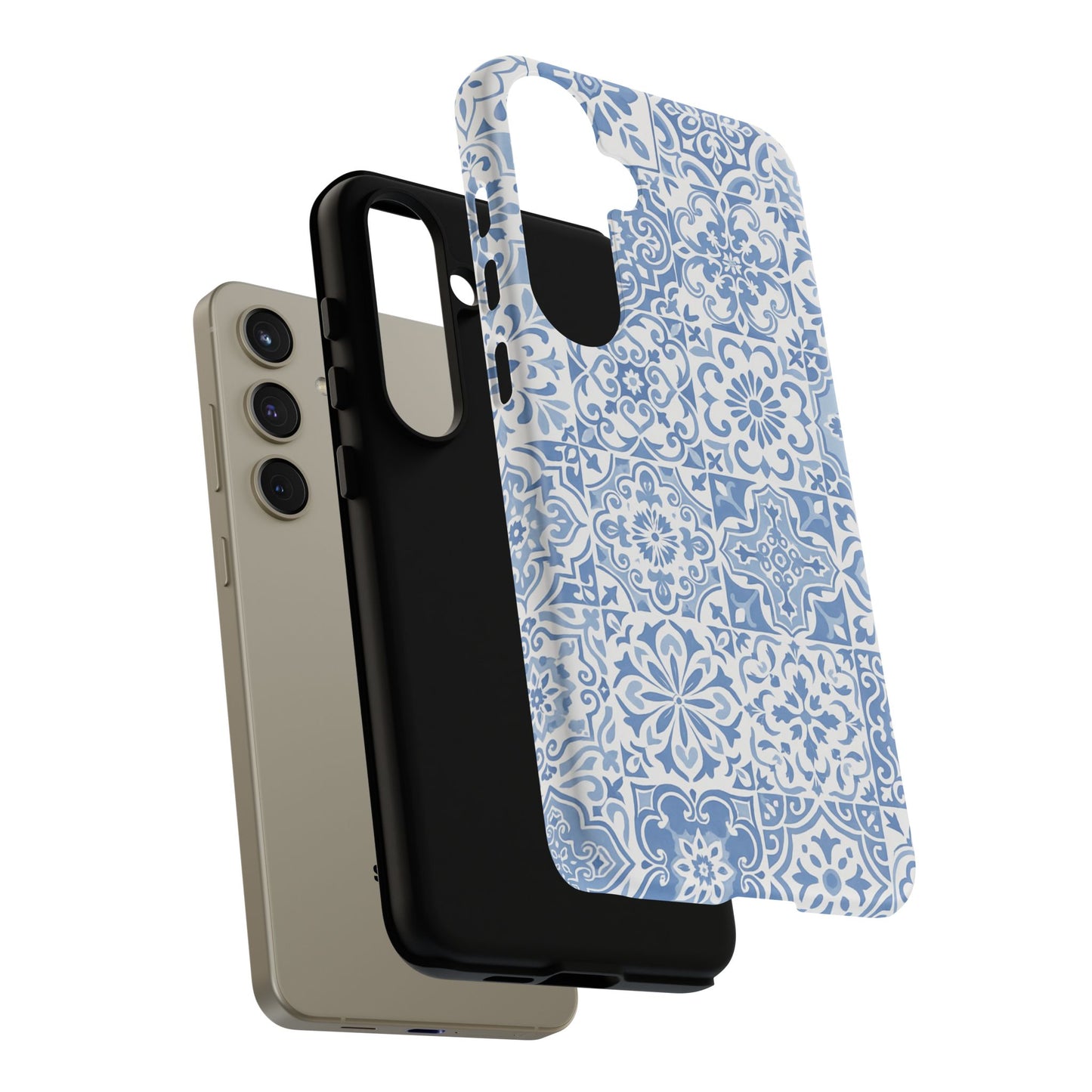 Blue Coastal Tile Phone Case