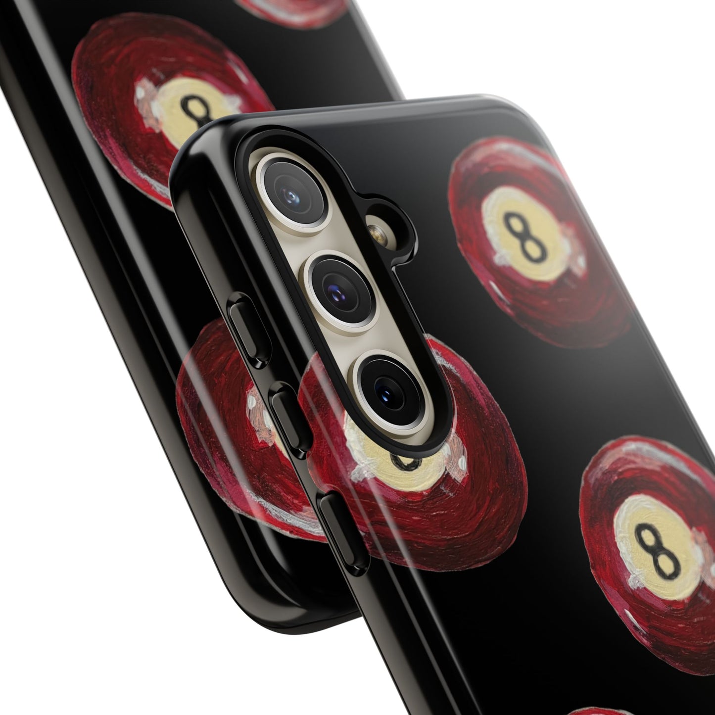 Red Eight Ball Phone Cases