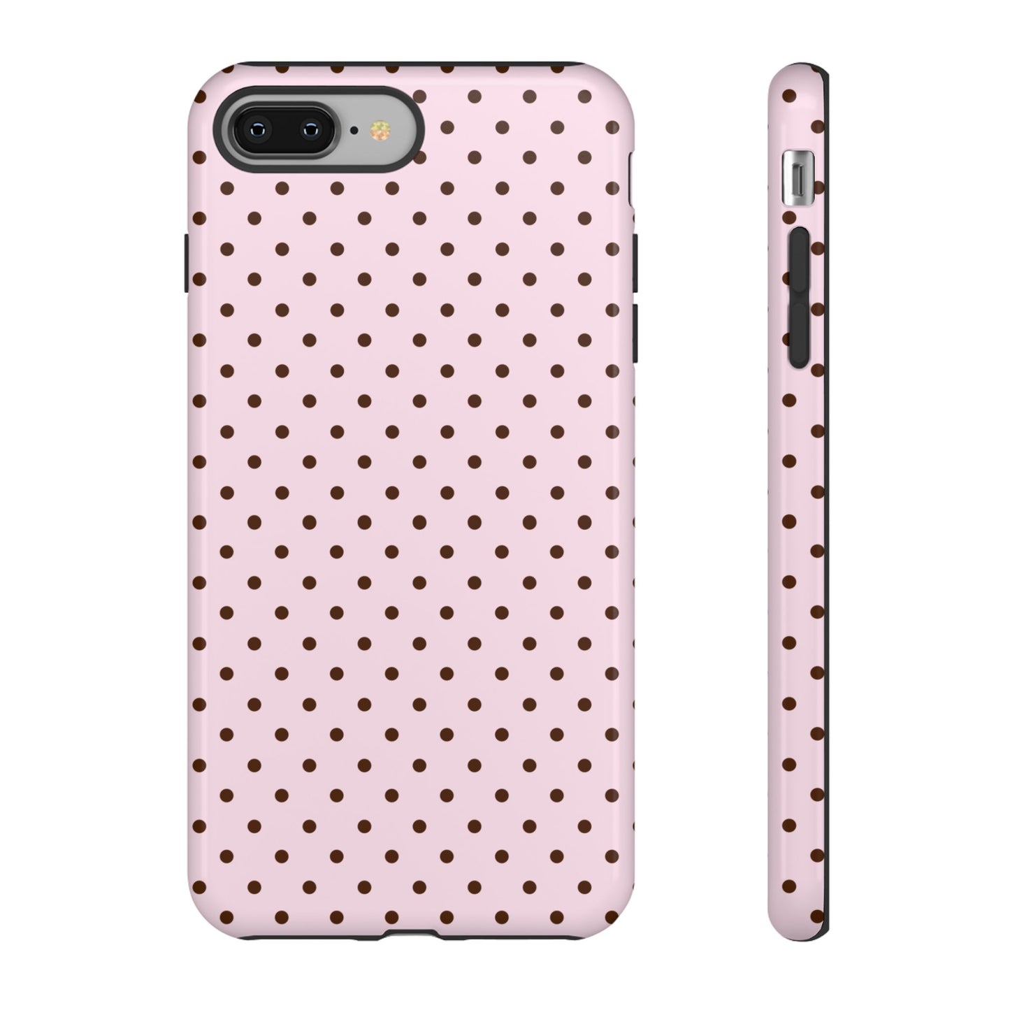 Light Pink Polka Dot Phone Case