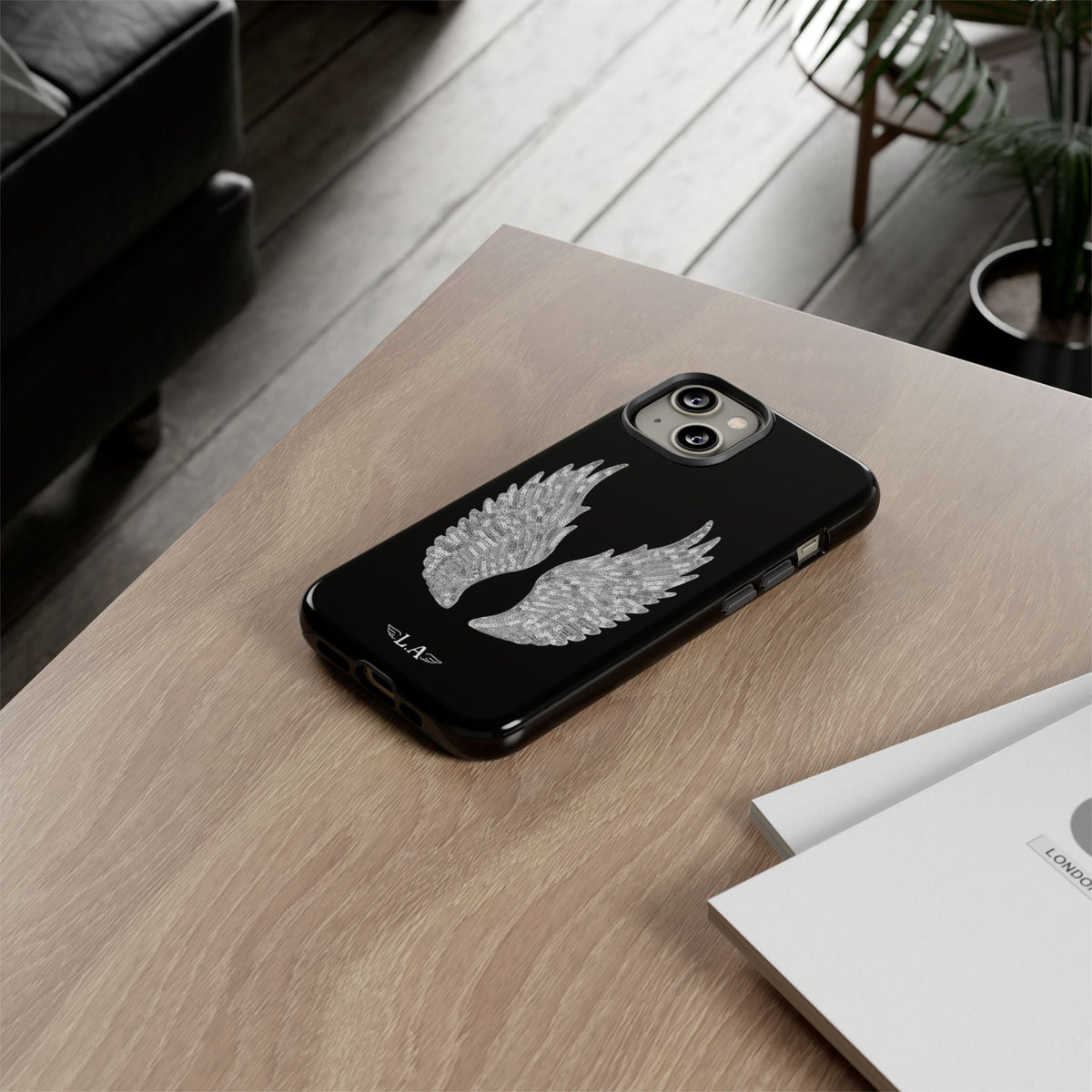 Silver Wings Phone Case