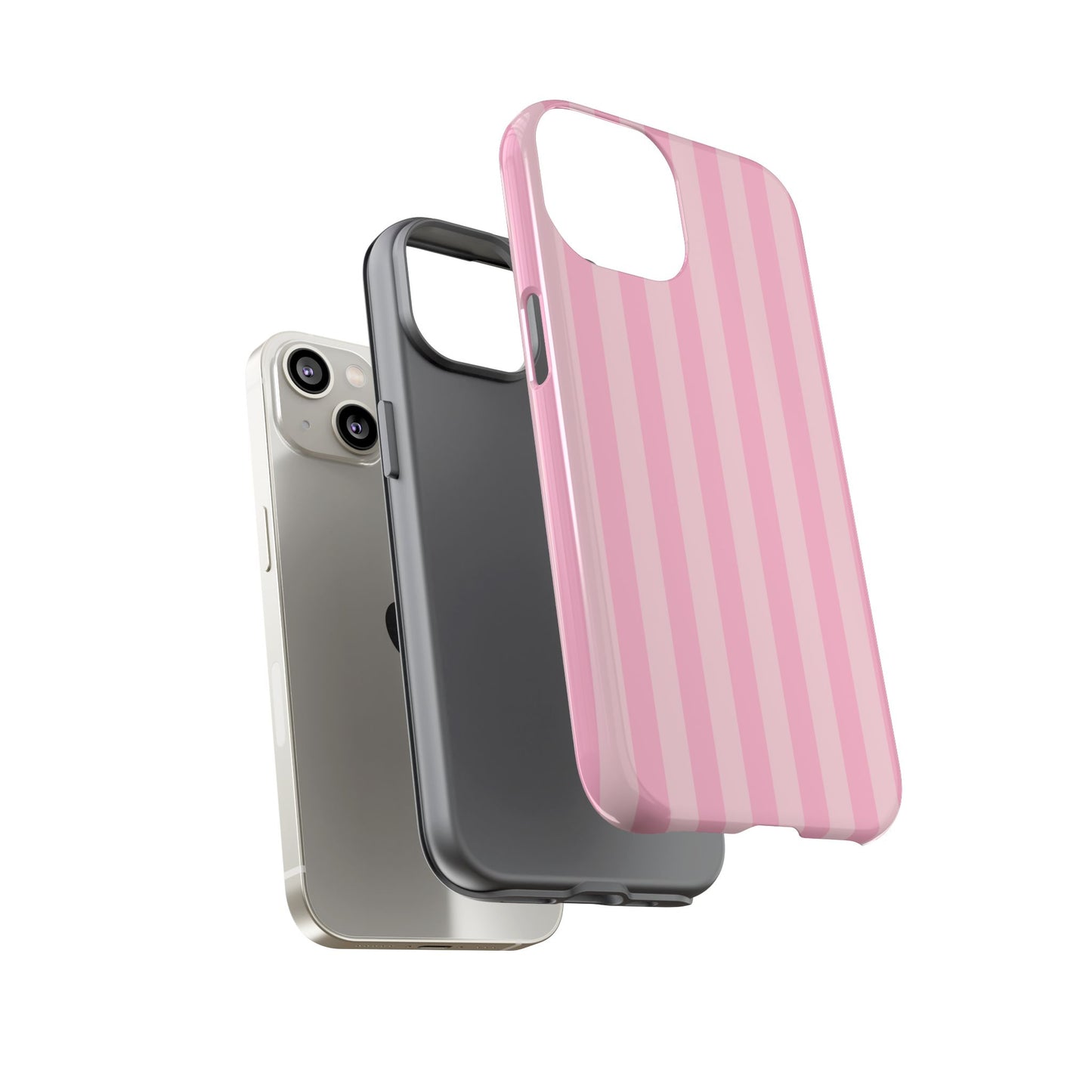 Pink Stripes Phone Case