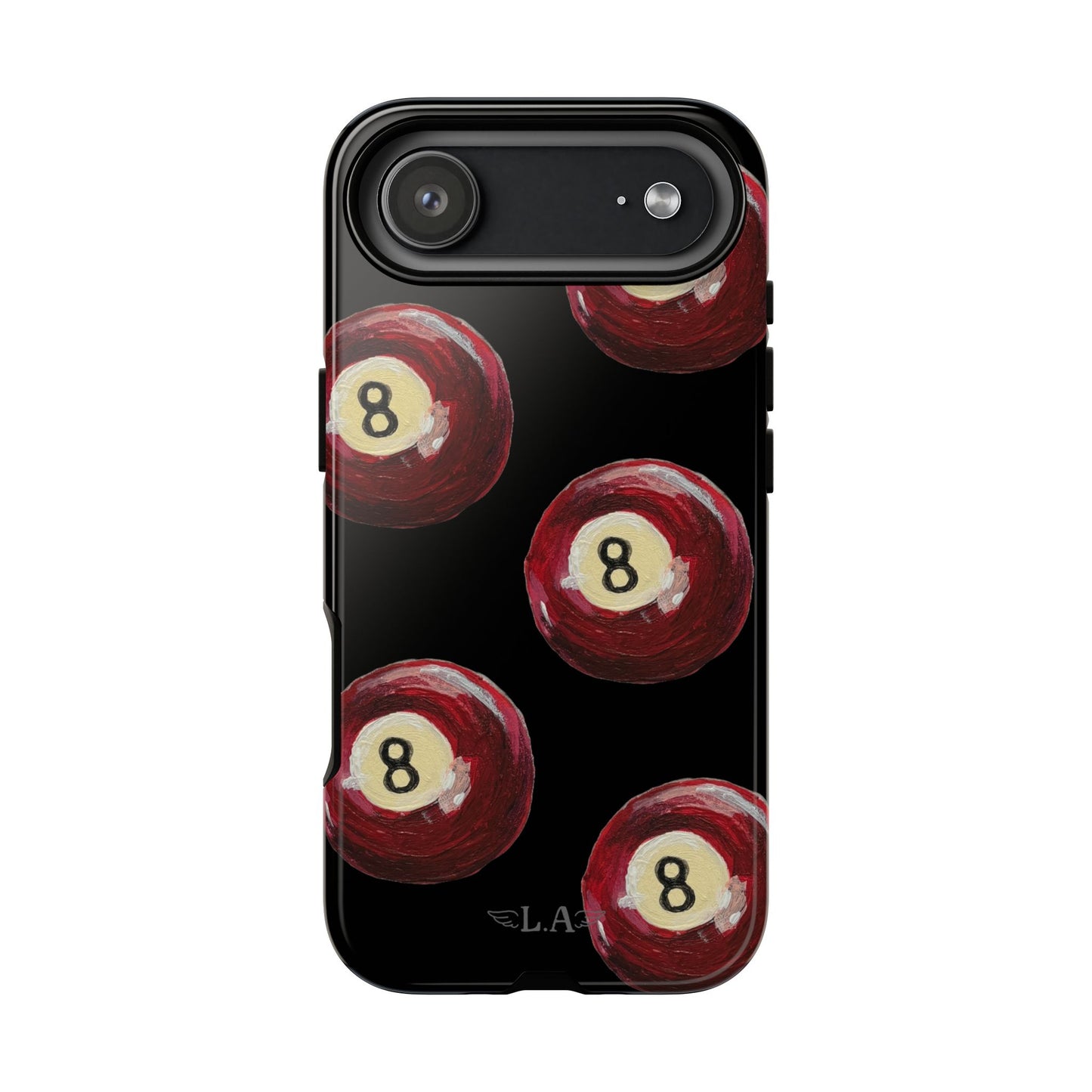 Red Eight Ball Phone Cases