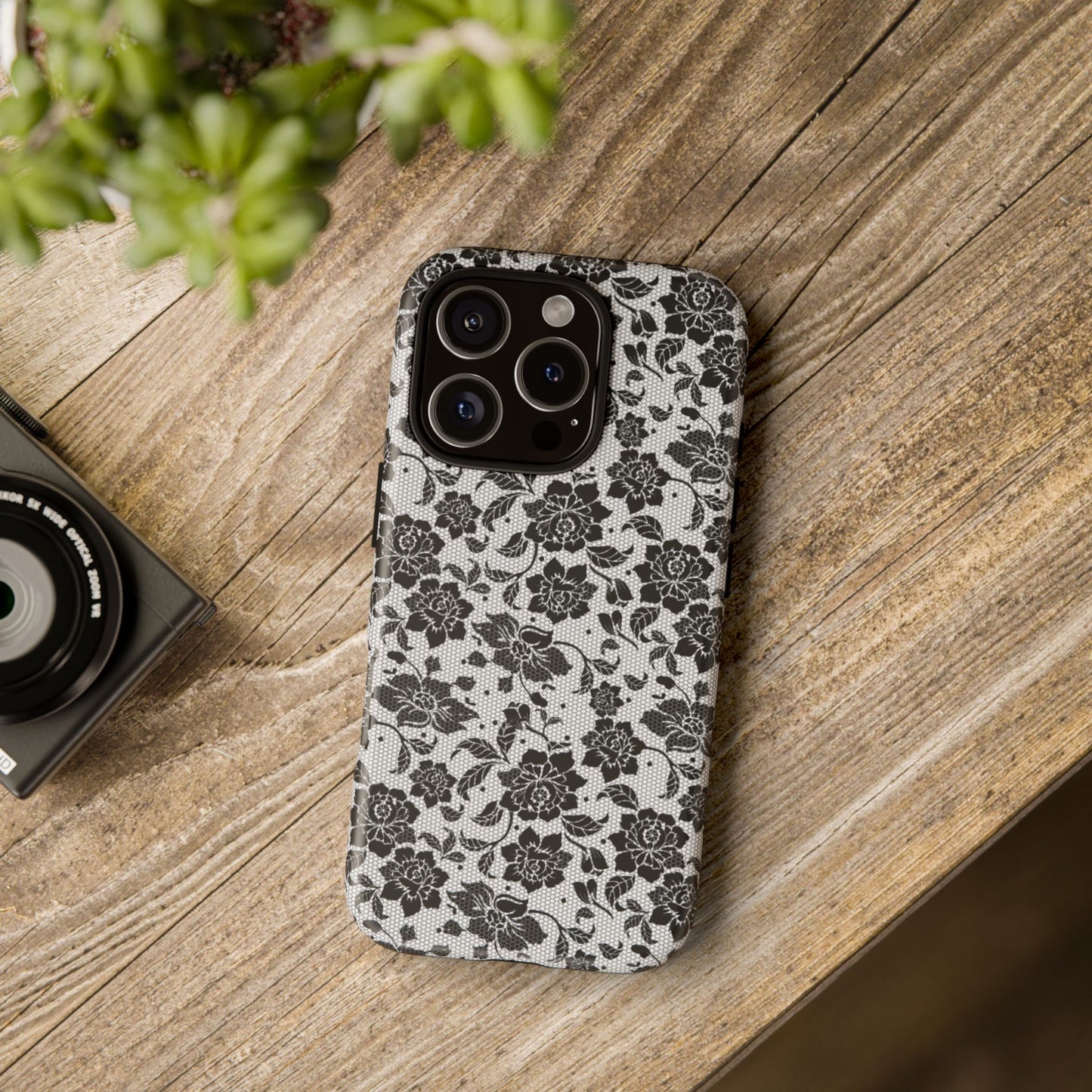 Black Lace Phone Case