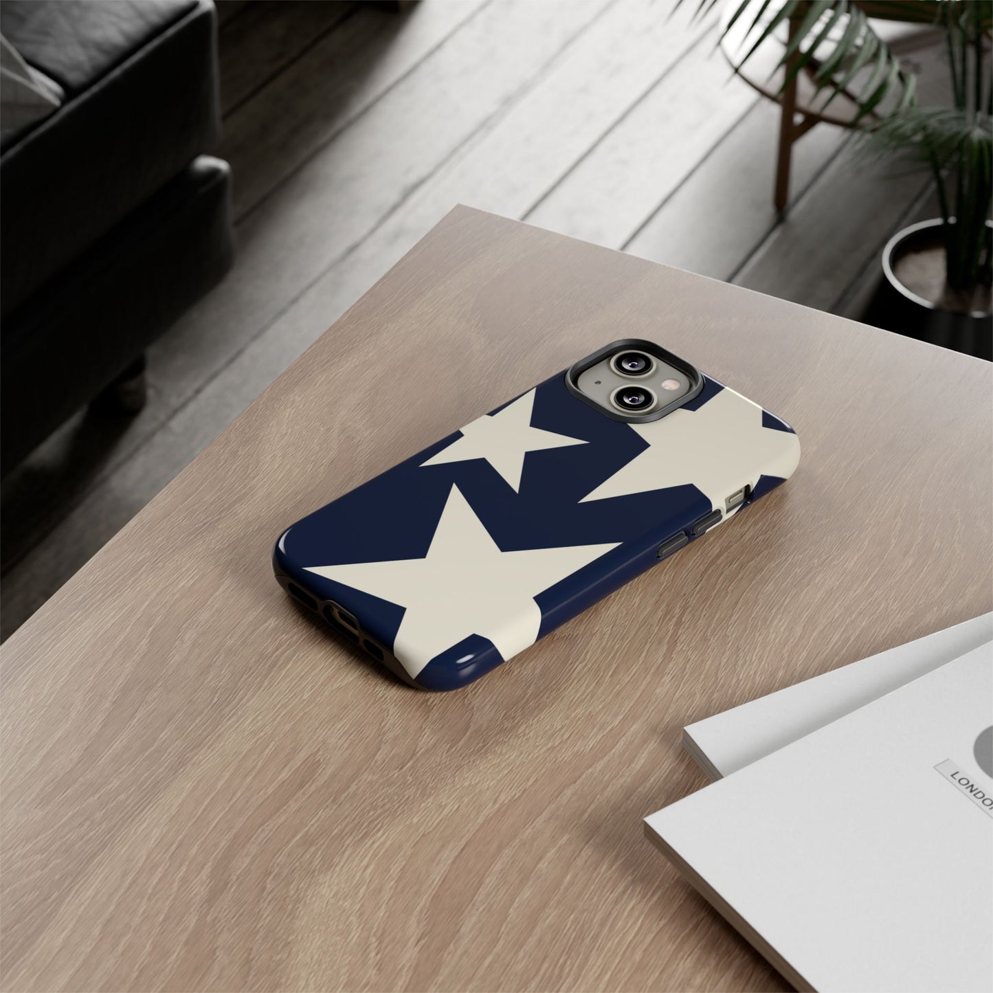 Navy Star Phone Case