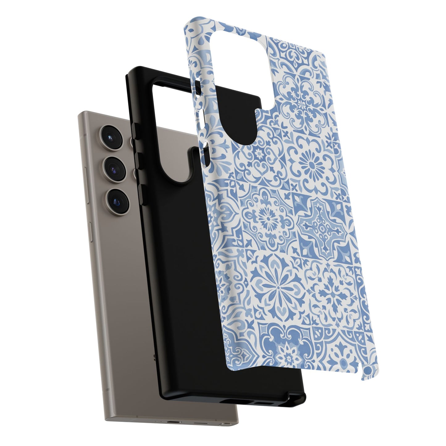 Blue Coastal Tile Phone Case