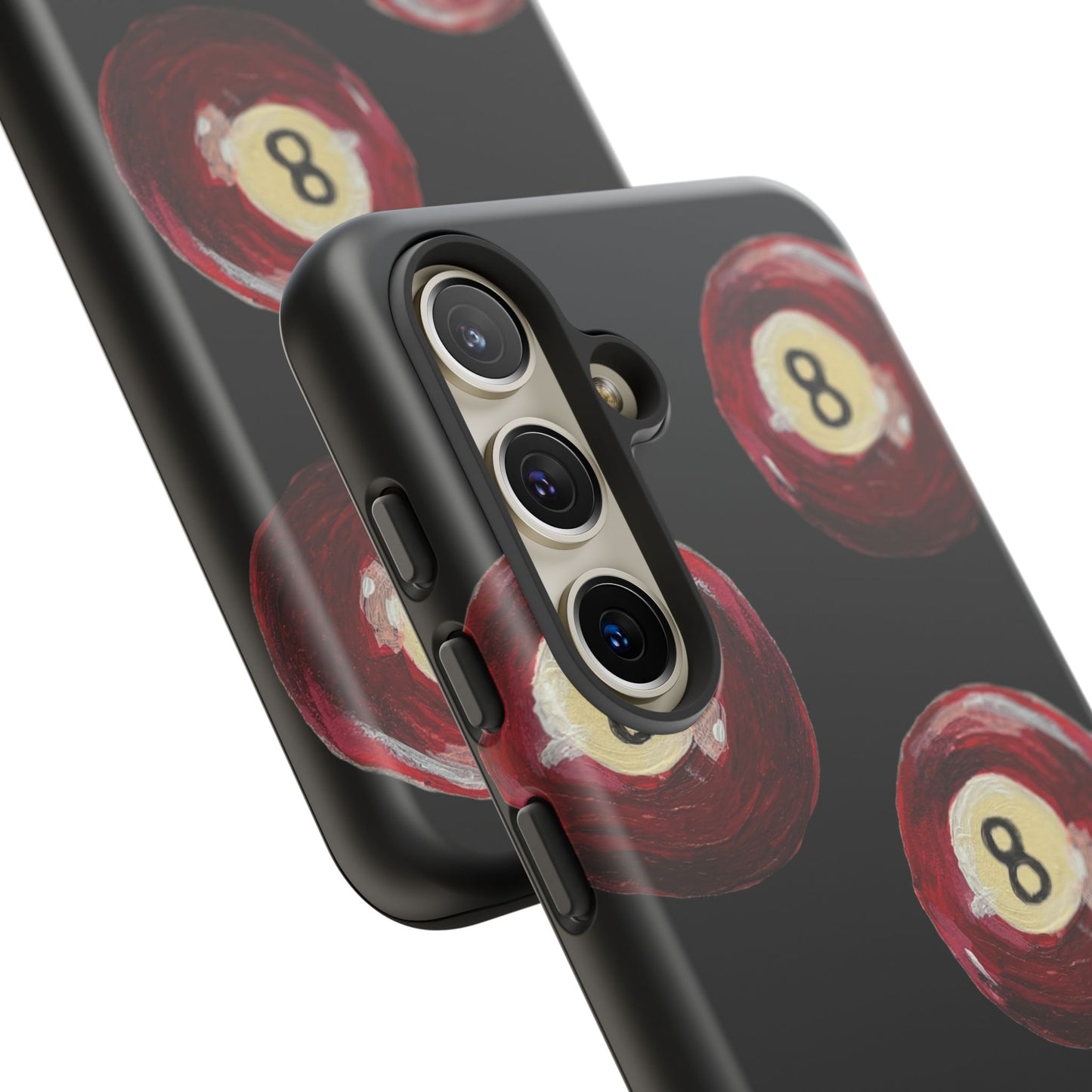 Red Eight Ball Phone Cases