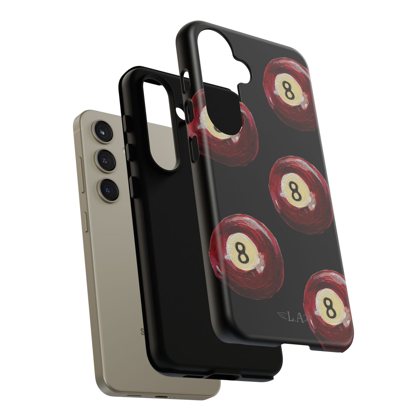 Red Eight Ball Phone Cases