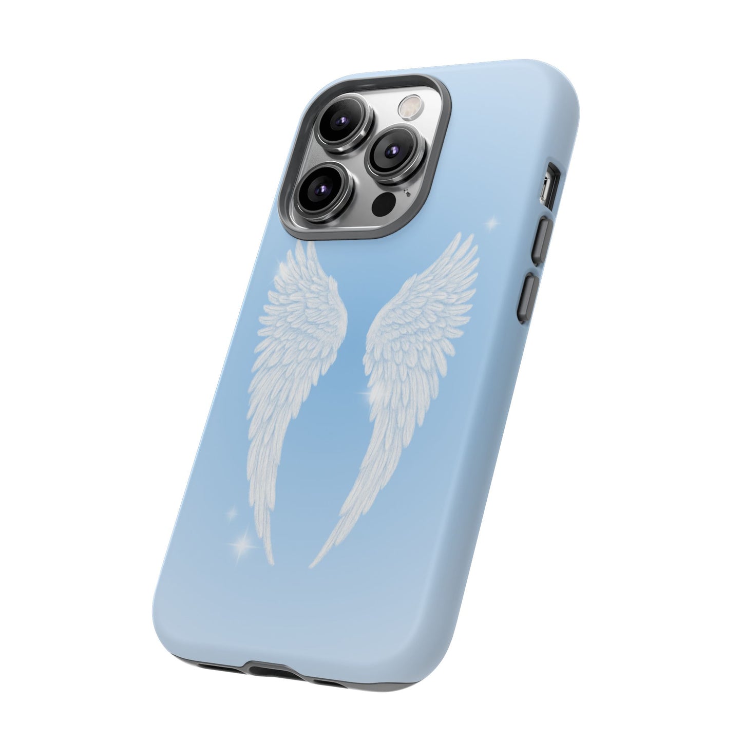 Blue Angel Wings Phone Case
