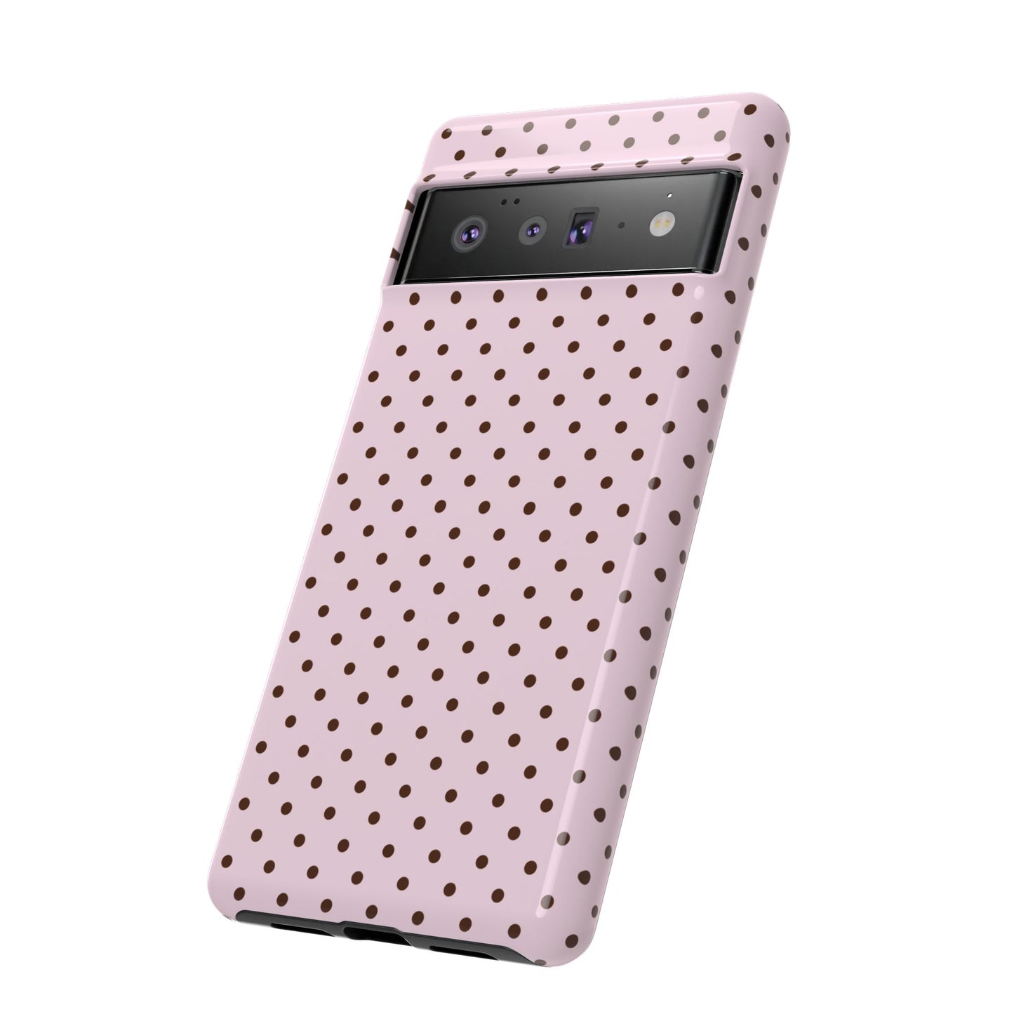Light Pink Polka Dot Phone Case