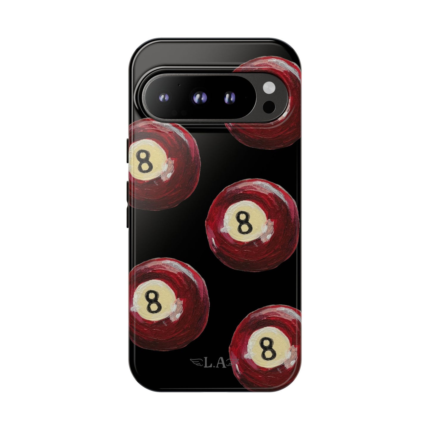 Red Eight Ball Phone Cases
