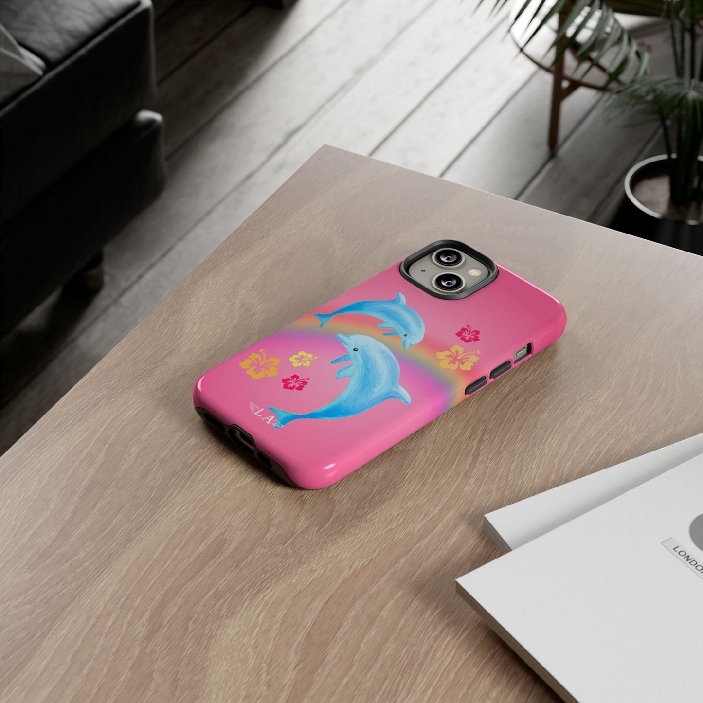 Y2K Dolphin Phone Case