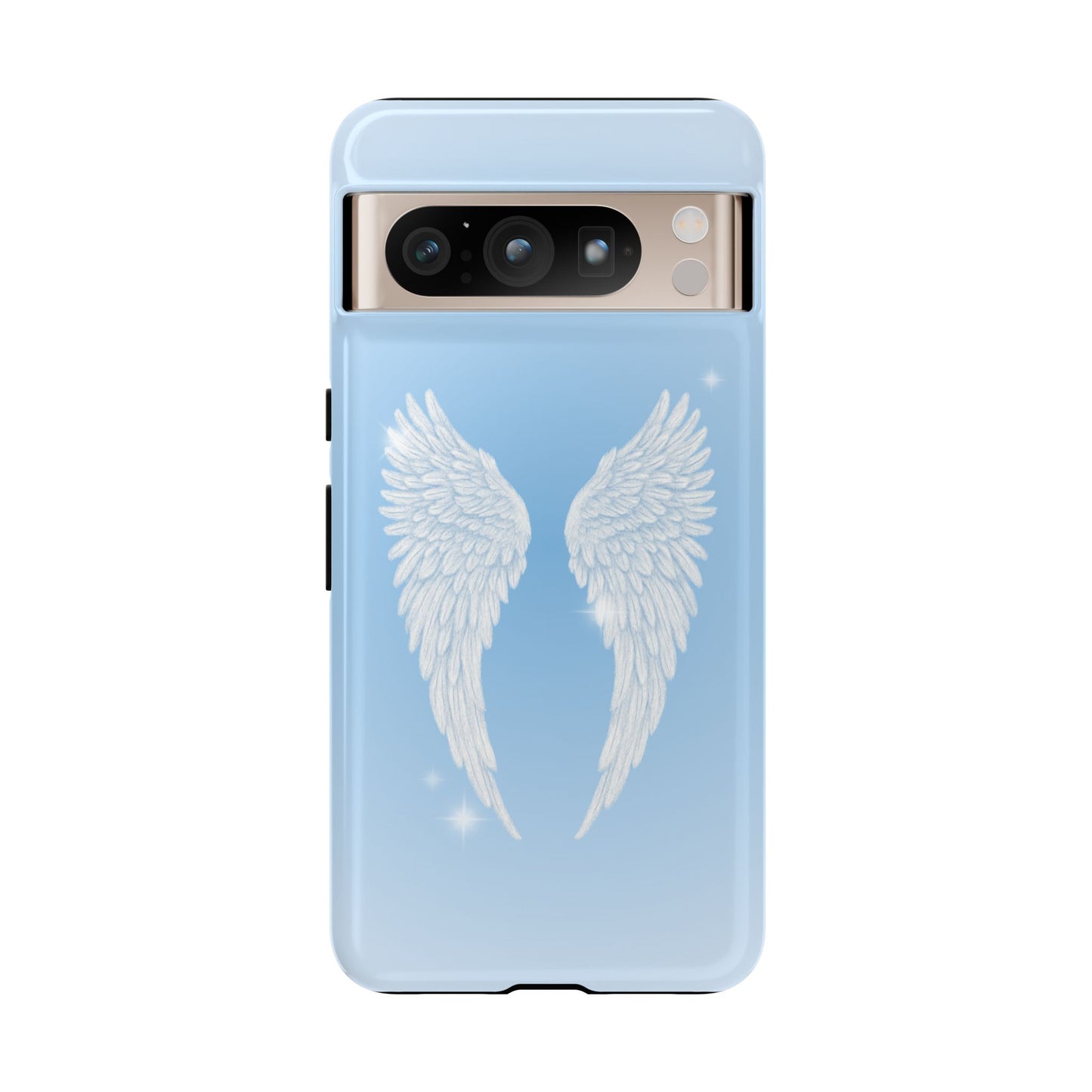 Blue Angel Wings Phone Case