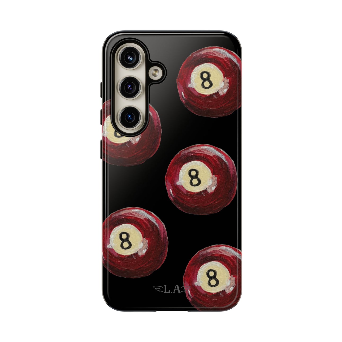 Red Eight Ball Phone Cases