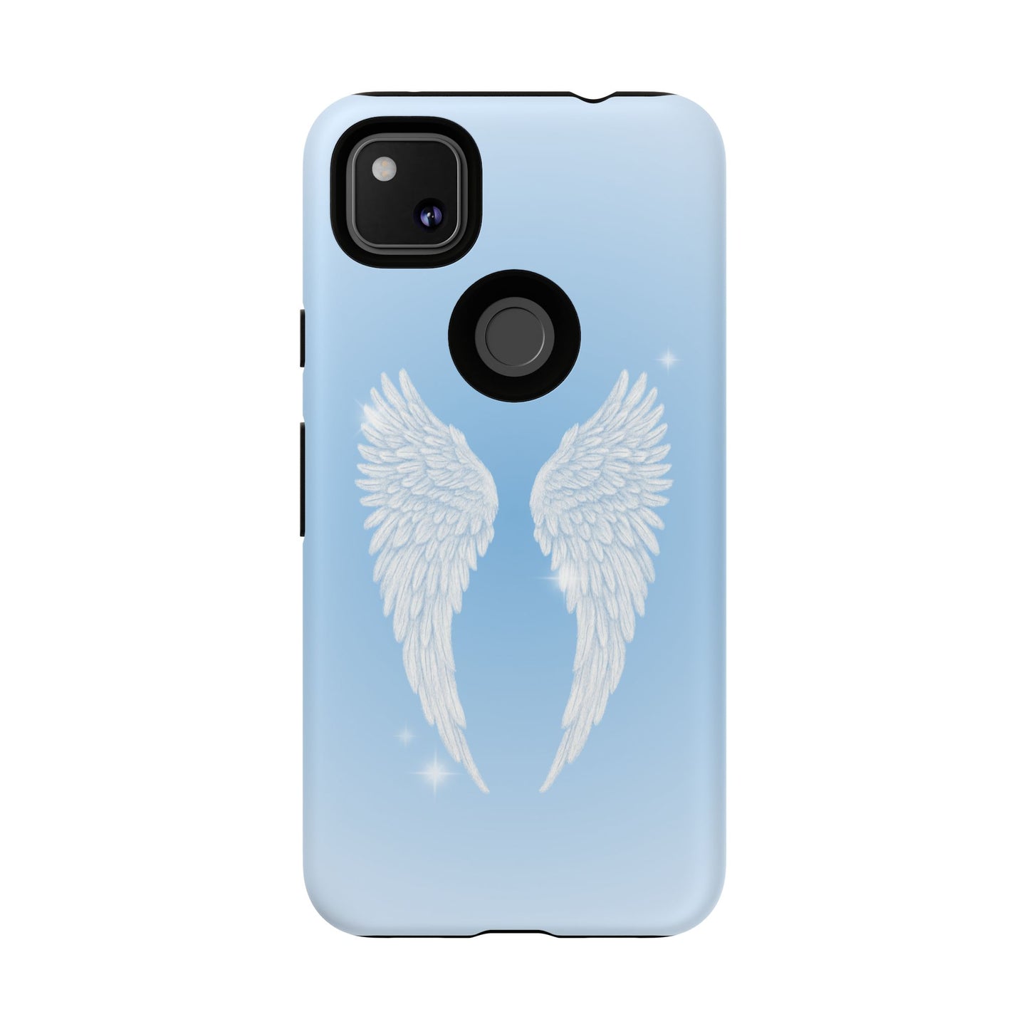 Blue Angel Wings Phone Case