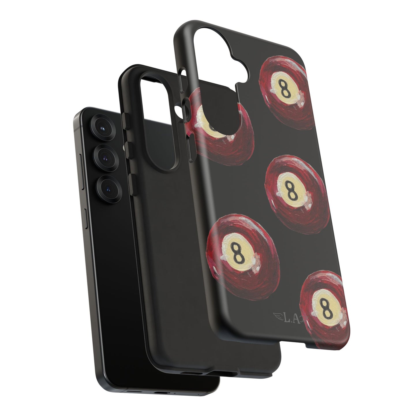 Red Eight Ball Phone Cases