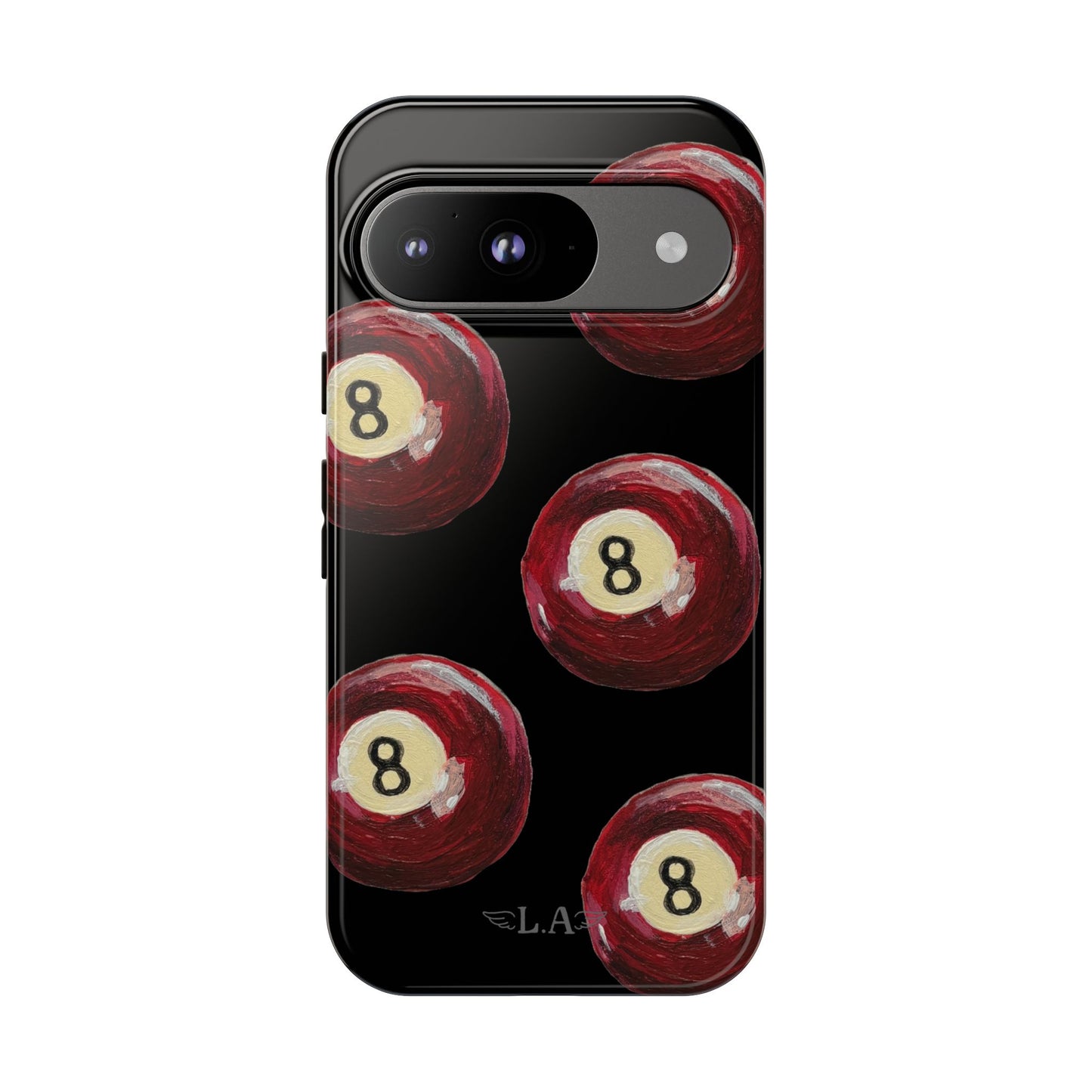 Red Eight Ball Phone Cases