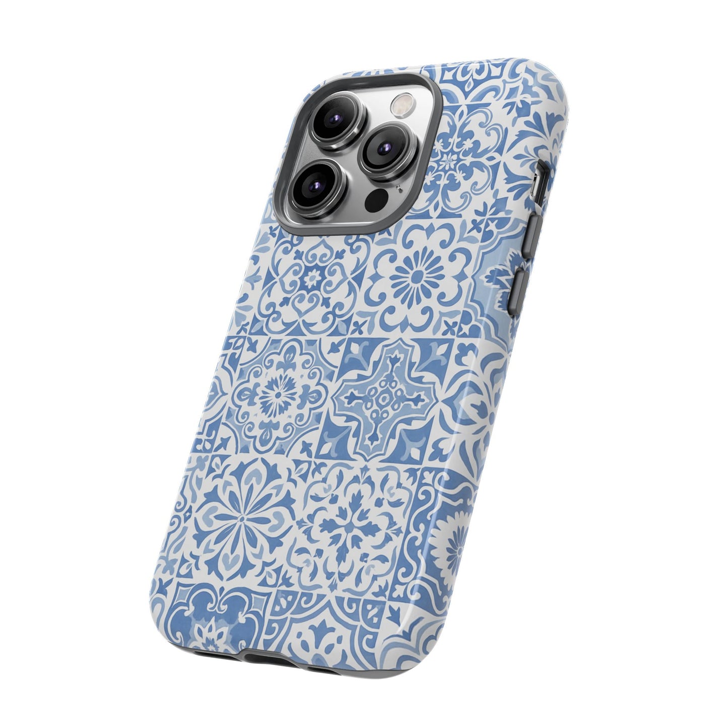 Blue Coastal Tile Phone Case