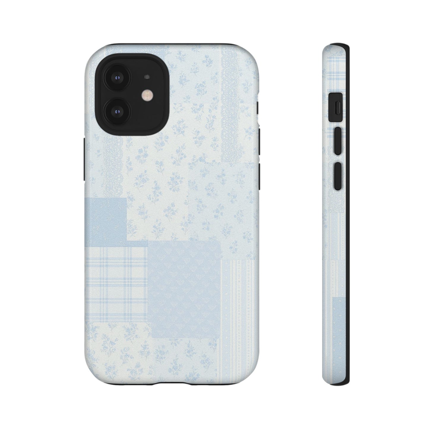 Blue Floral Lace Phone Case