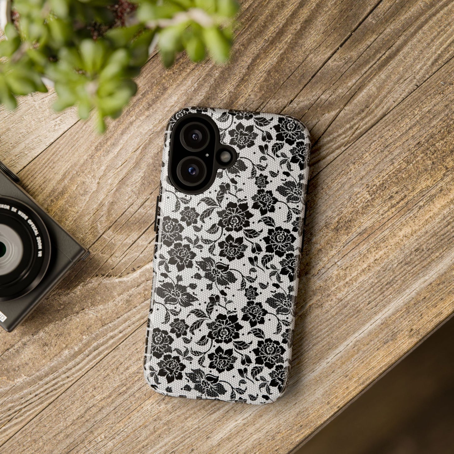 Black Lace Phone Case