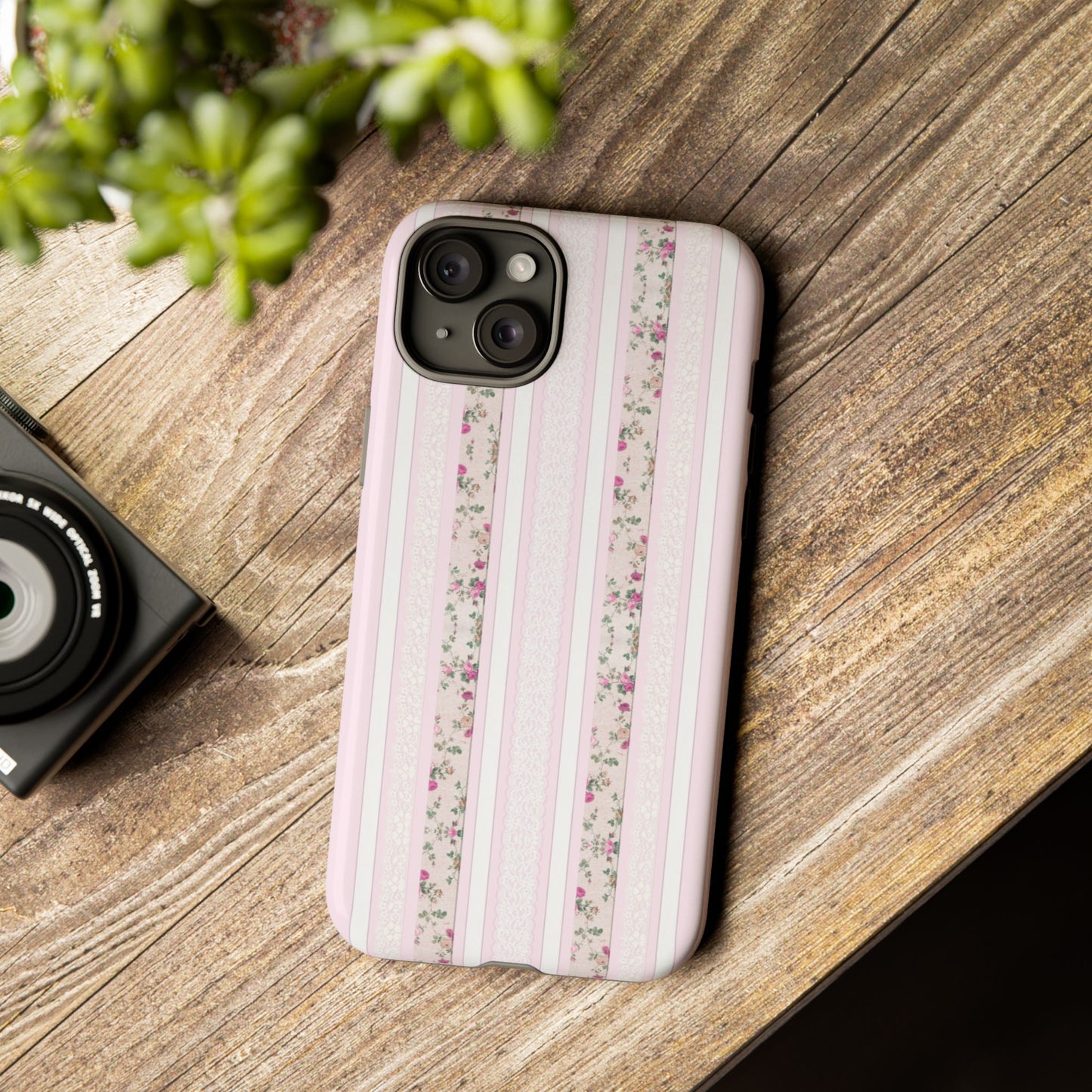Pink Lace Phone Case