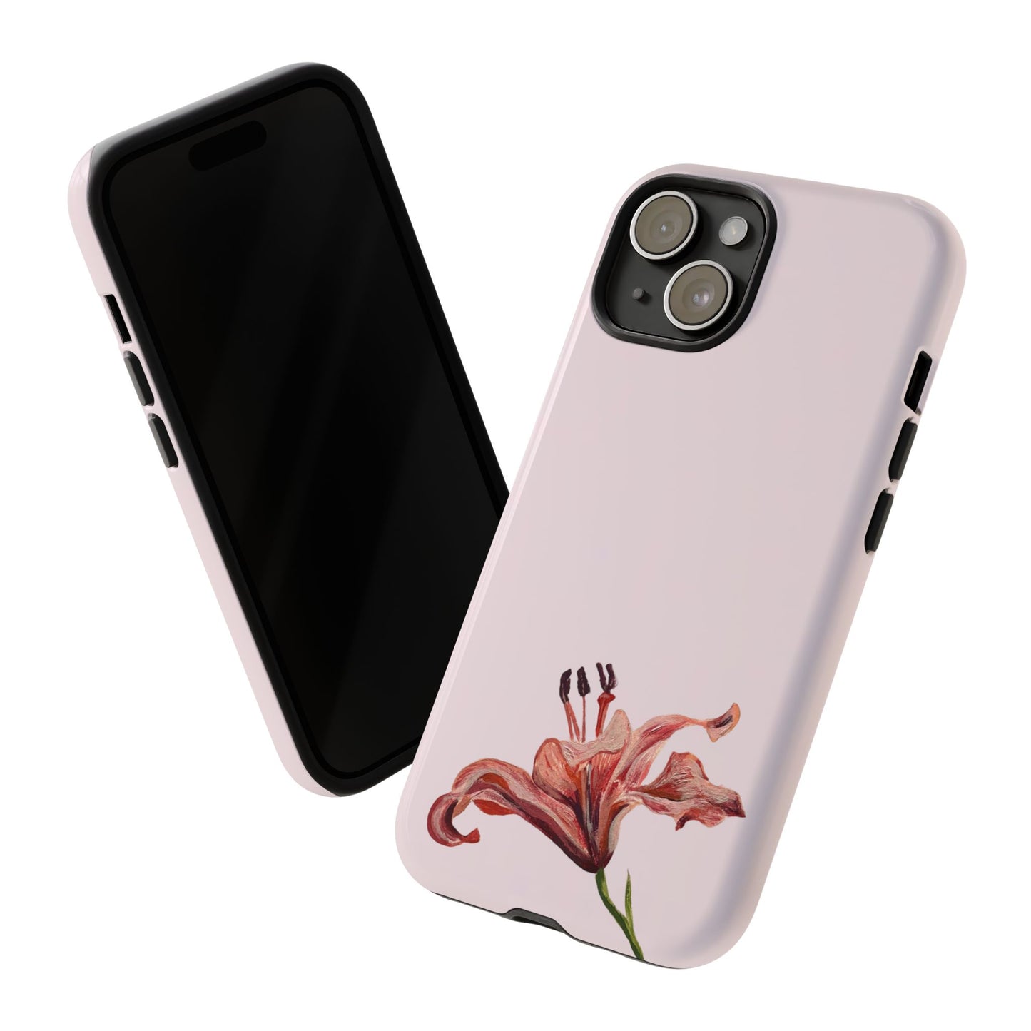 Pink Tiger Lily Phone Case