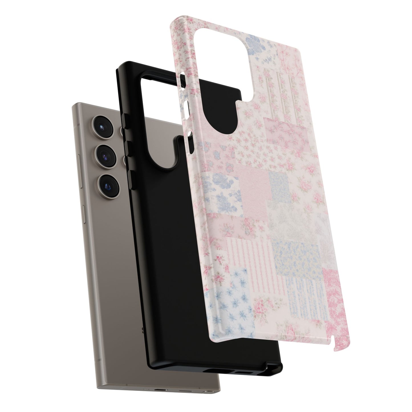 Floral Patchwork Phone Case