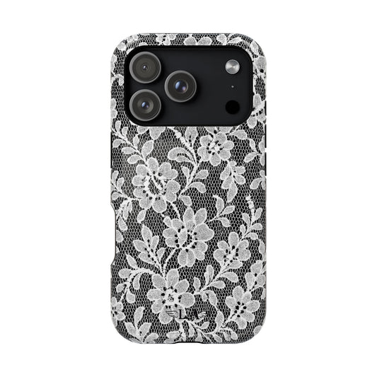 White Lace Phone Case (MagSafe)