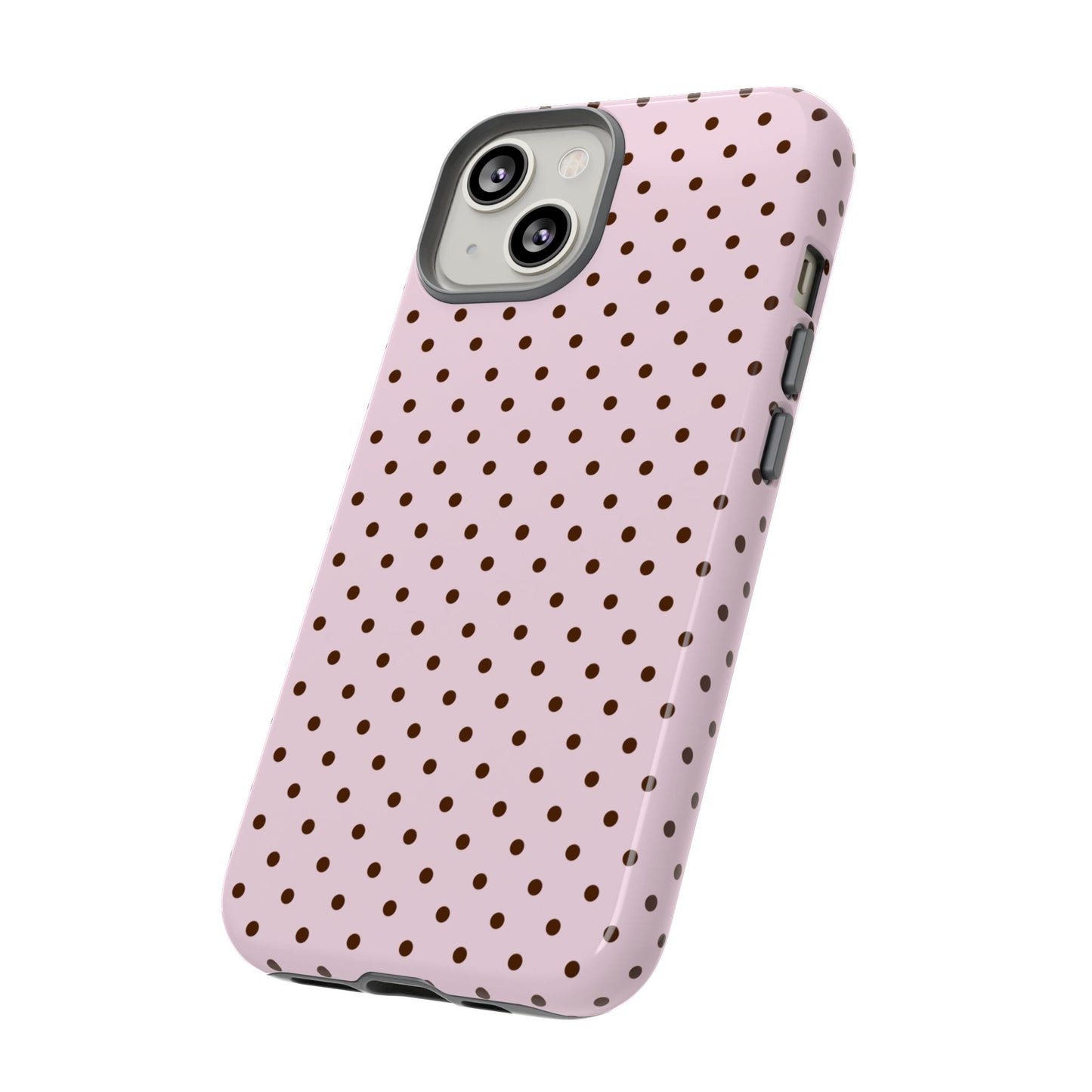 Light Pink Polka Dot Phone Case