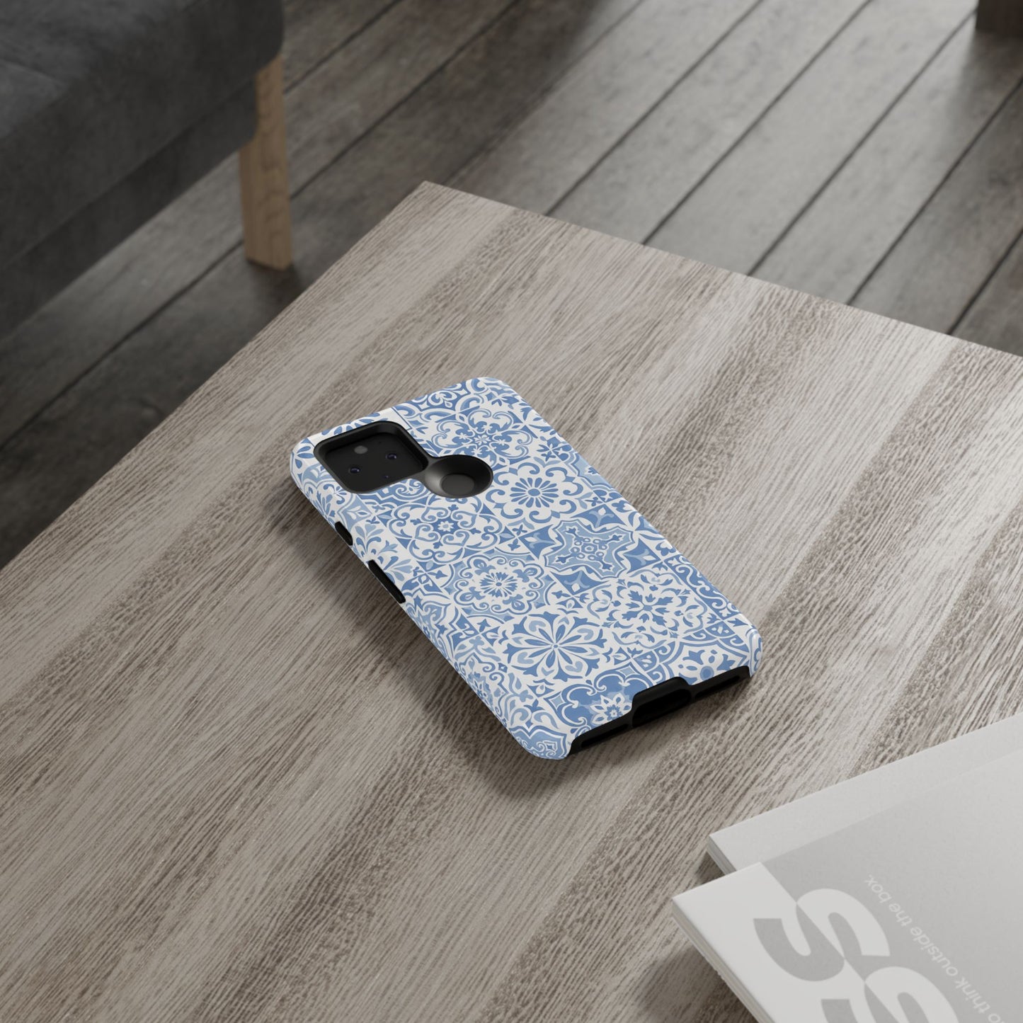Blue Coastal Tile Phone Case