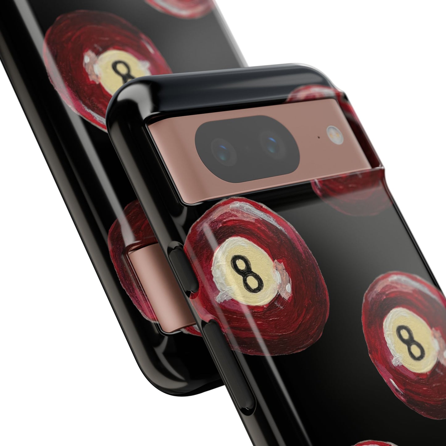 Red Eight Ball Phone Cases