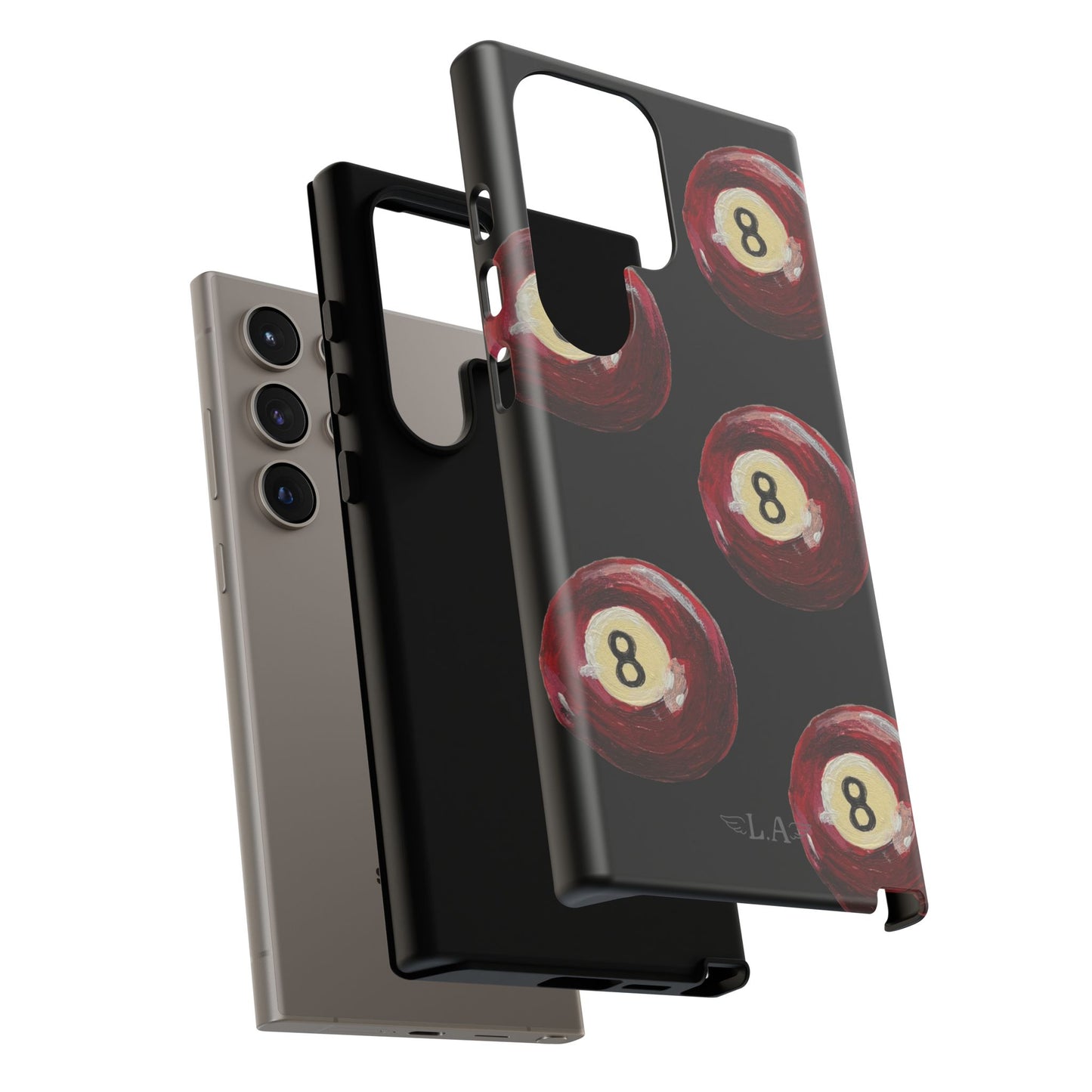 Red Eight Ball Phone Cases