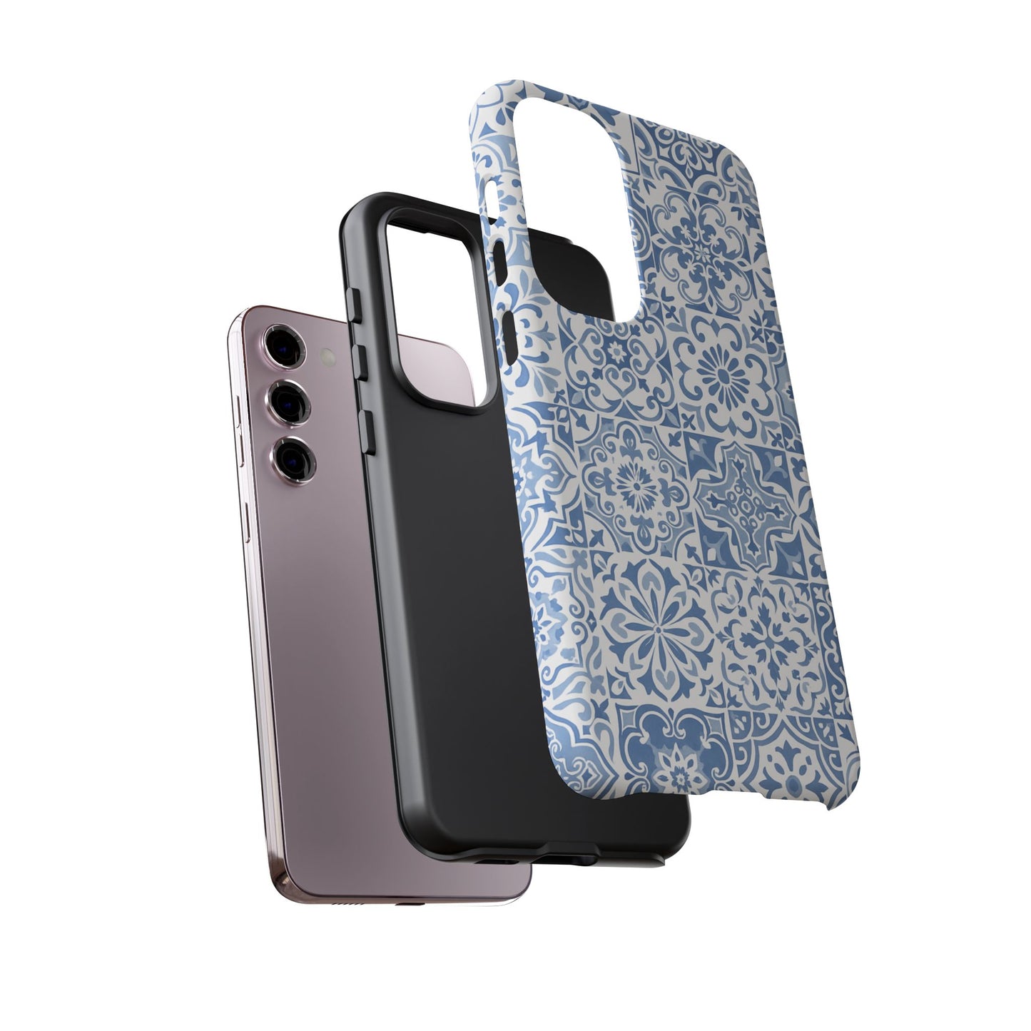 Blue Coastal Tile Phone Case